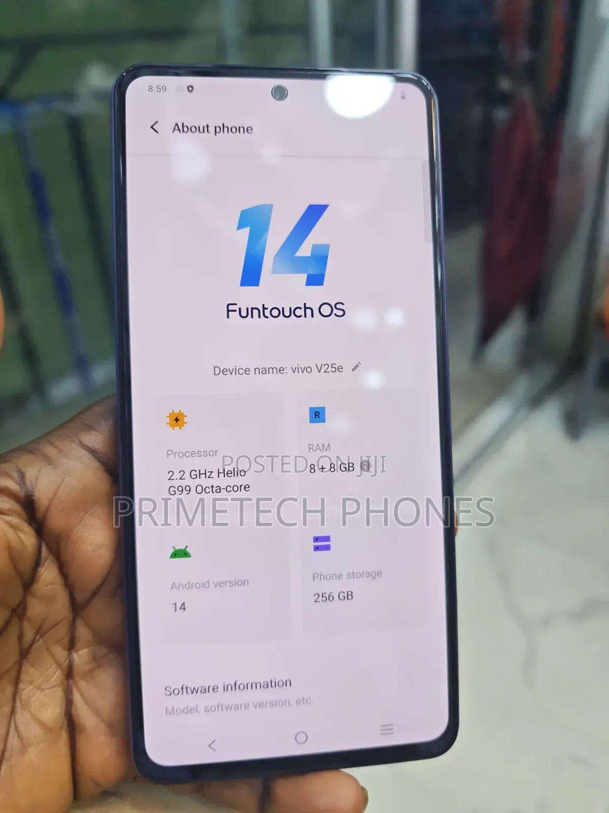Vivo V25e 256 GB Purple