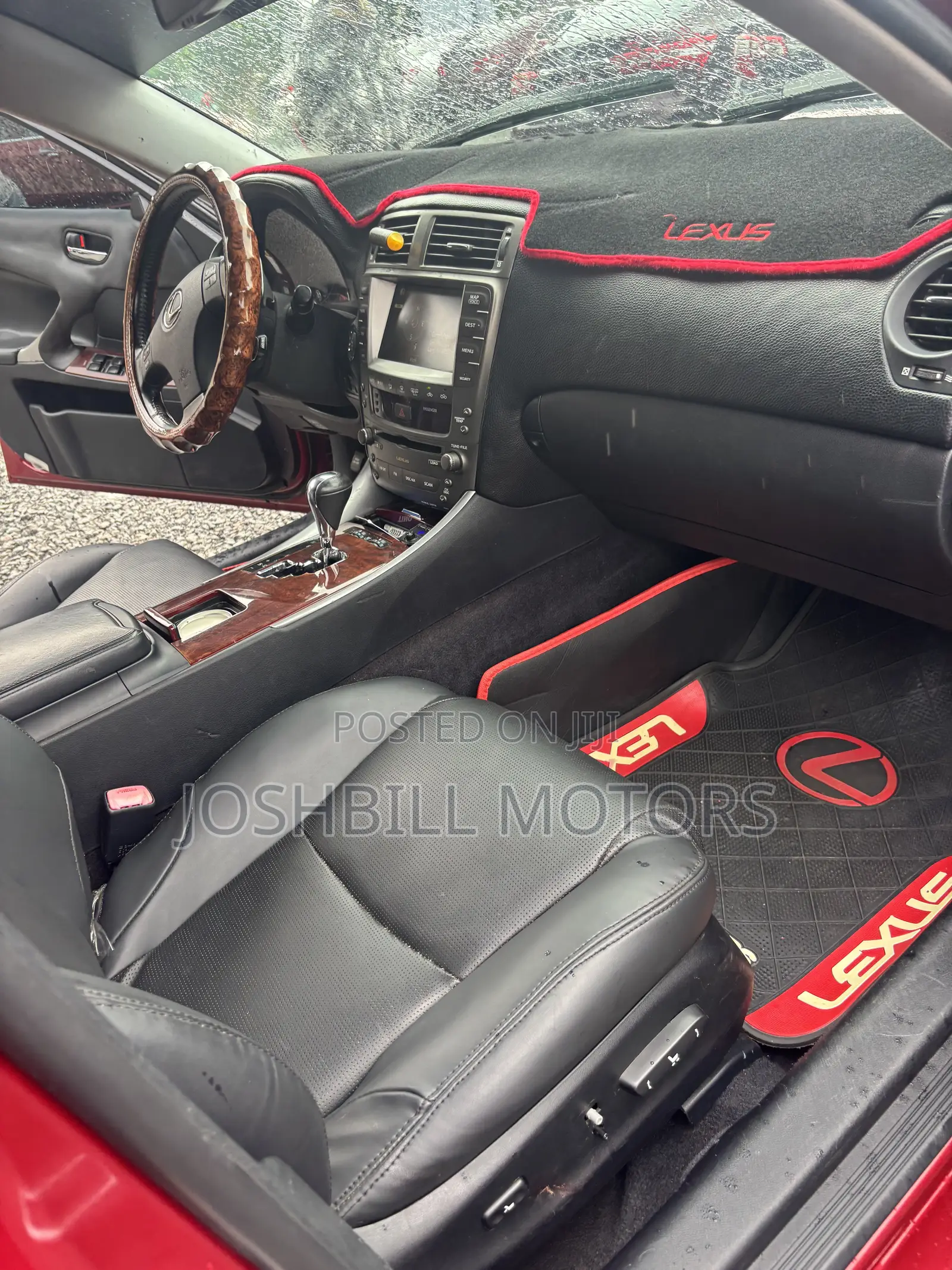 Lexus IS 250 AWD Automatic 2010 Red