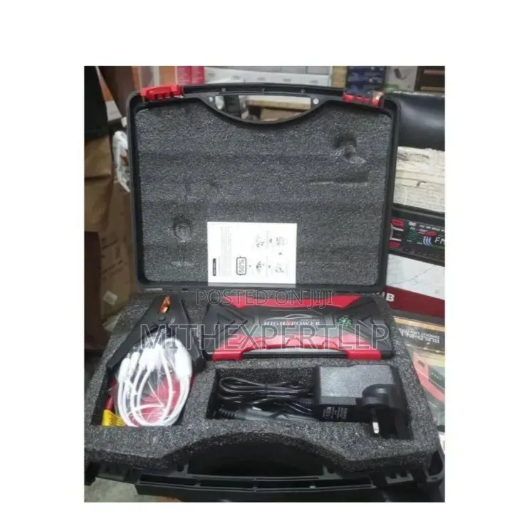 Car Jump Starter Cable Power Bank 99800mAh - Touch Light