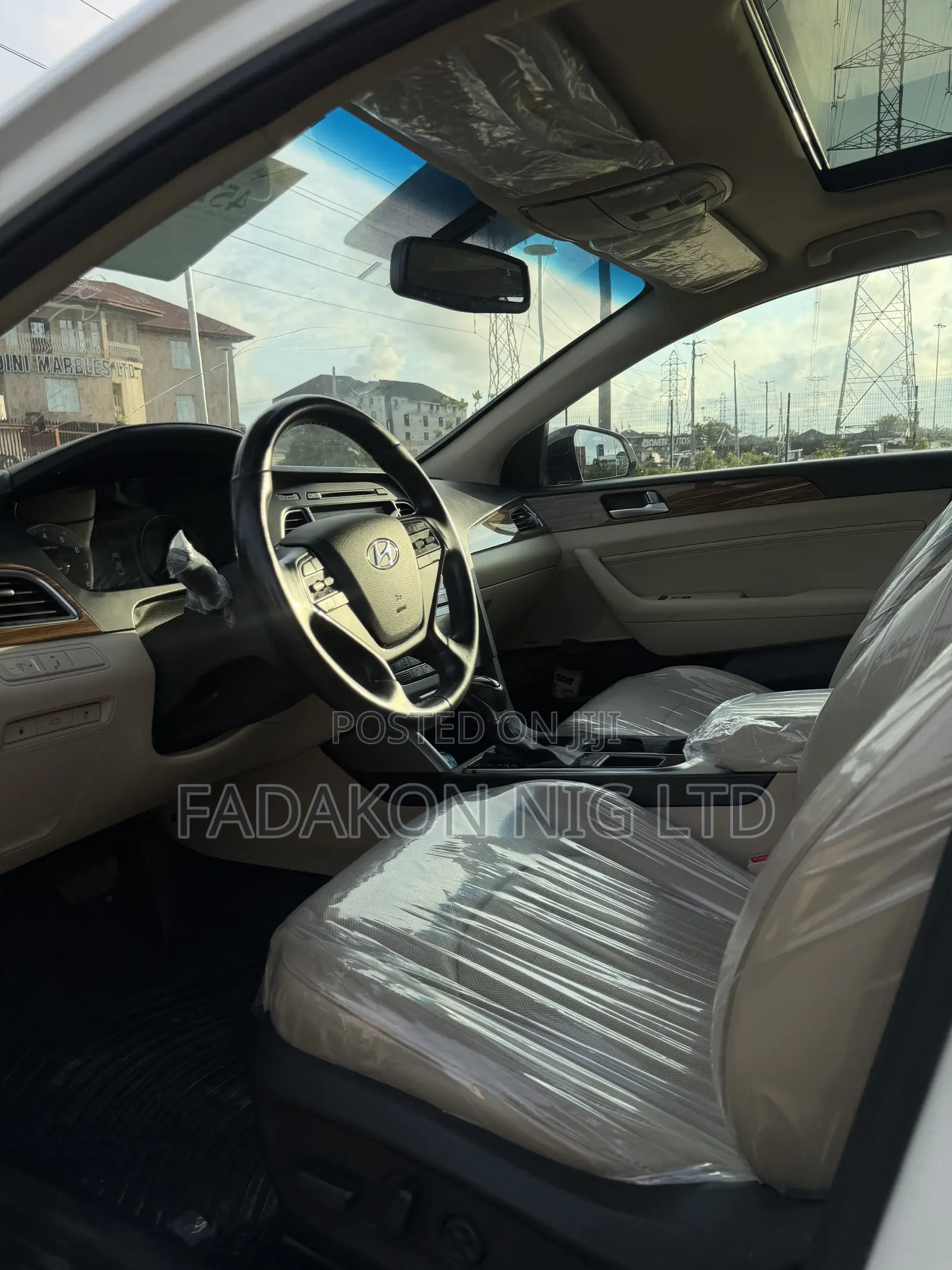 Hyundai Sonata Limited 4dr Sedan (2.4L 4cyl 6A) 2015 White