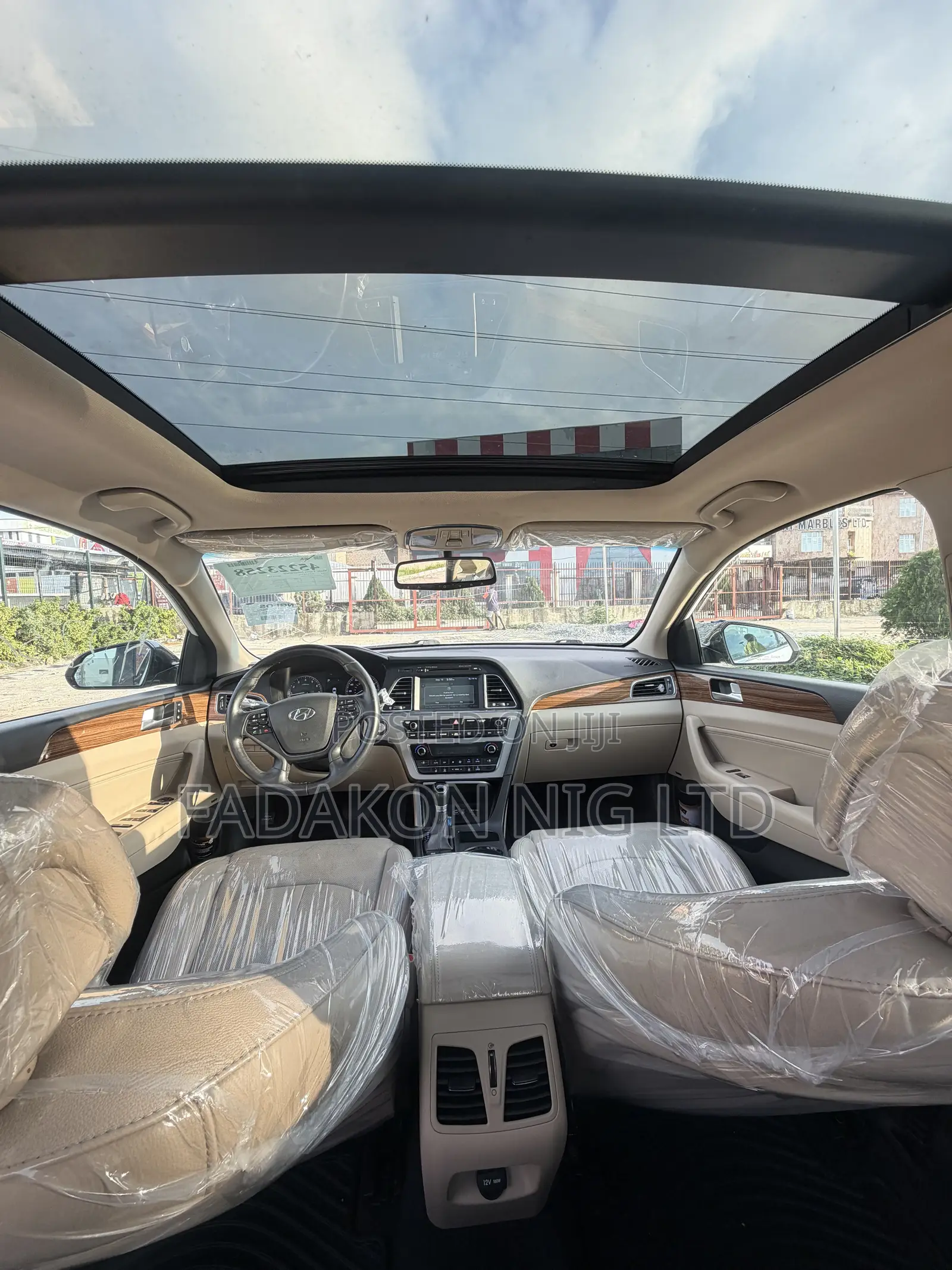 Hyundai Sonata Limited 4dr Sedan (2.4L 4cyl 6A) 2015 White