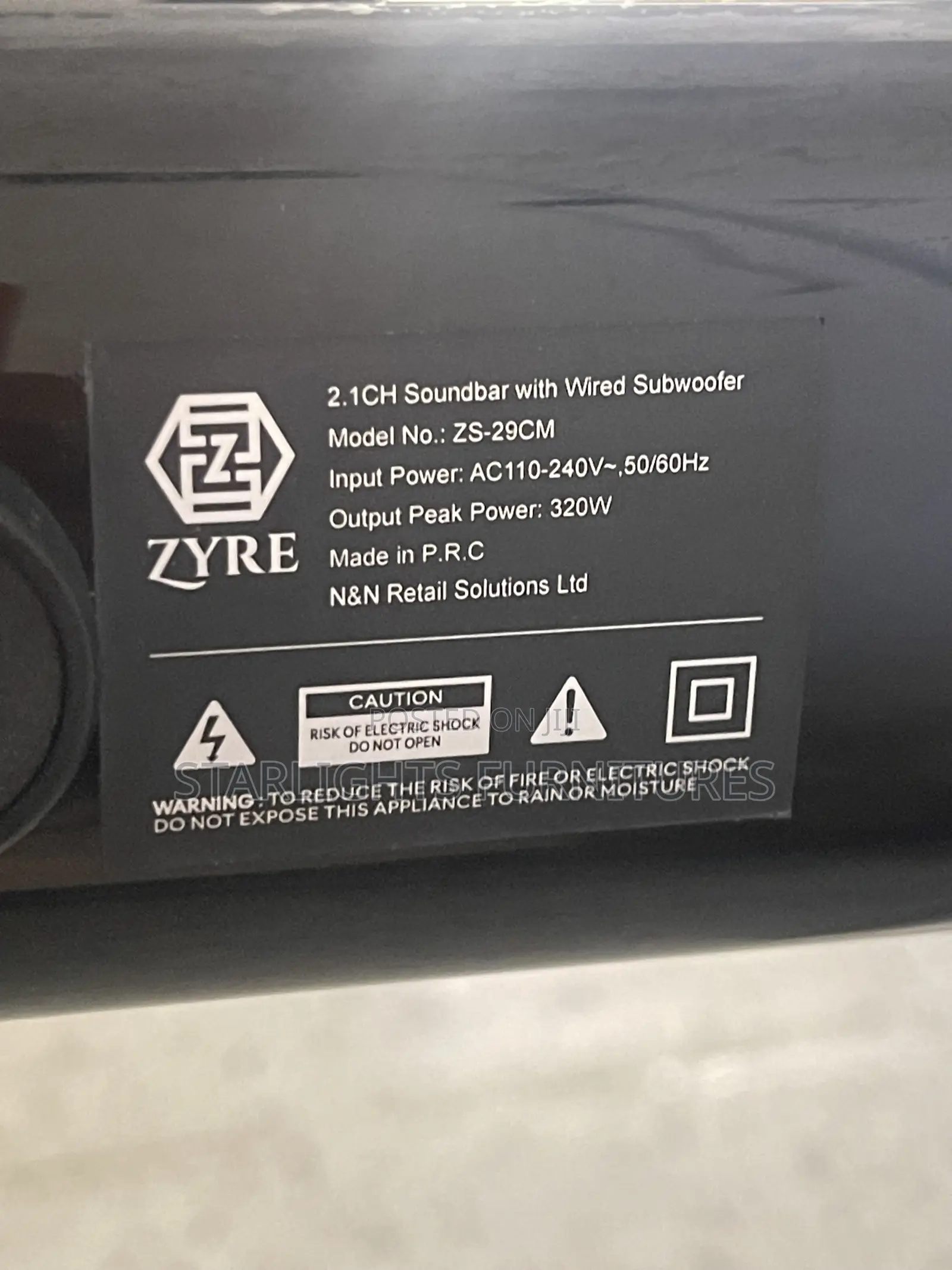 140 Watts Hisense Sound Bar