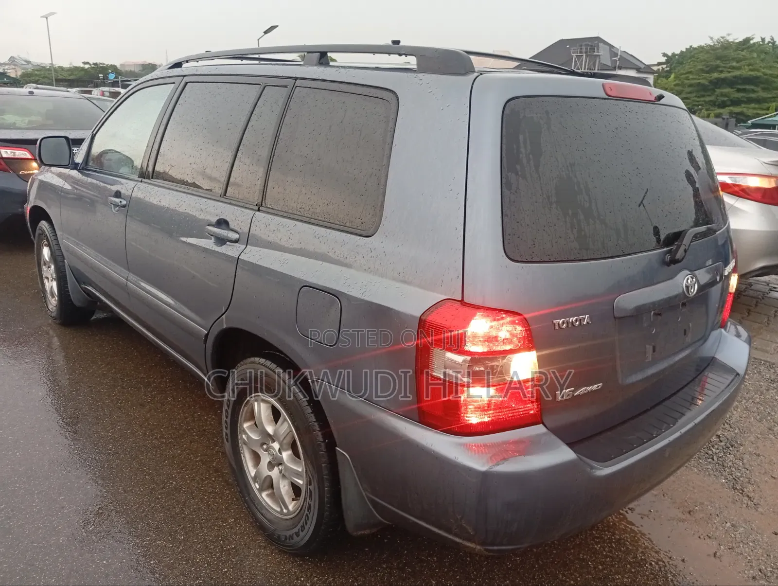 Toyota Highlander 2004 Blue