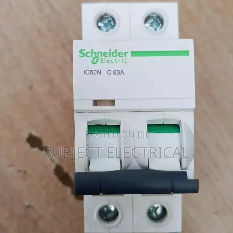 Schneider 63A 2-Pole MCB Circuit Breaker