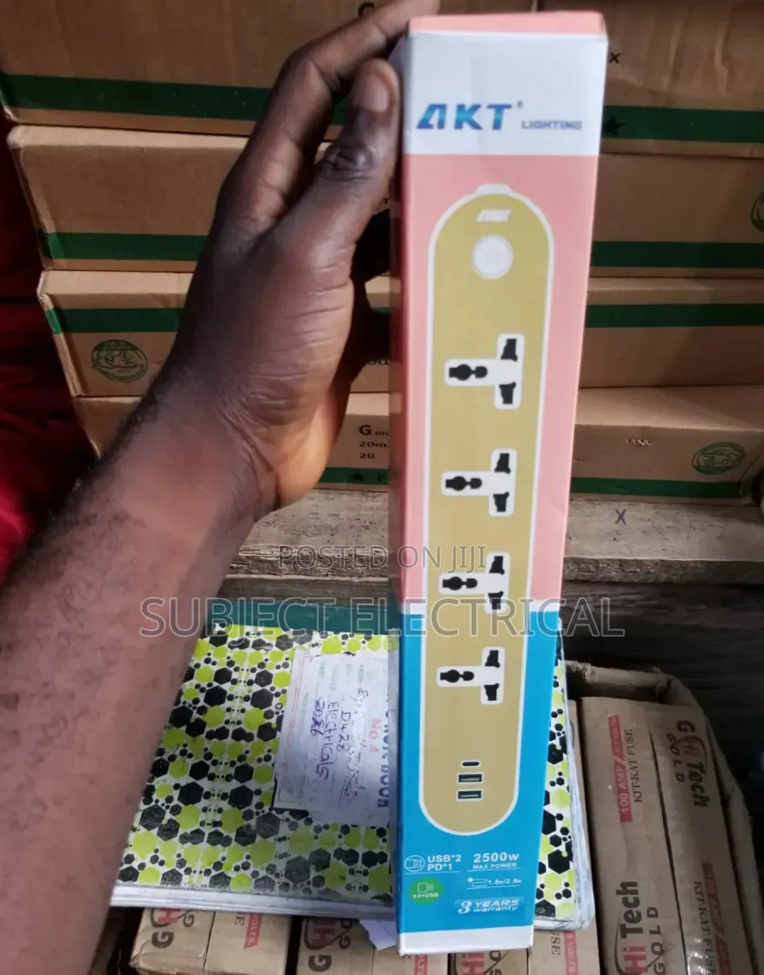 4way Extension Sockets Akt