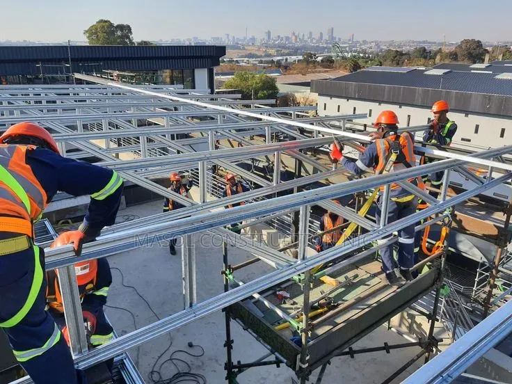 Steel Construction Contractor for Building Development Projects