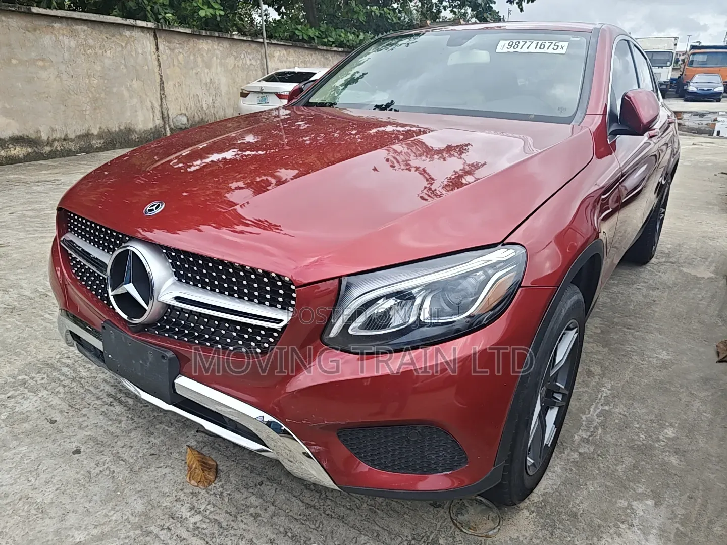 Mercedes-Benz C300 Base 4Matic Sedan AWD (2.0L 4cyl 7A) 2017 Red