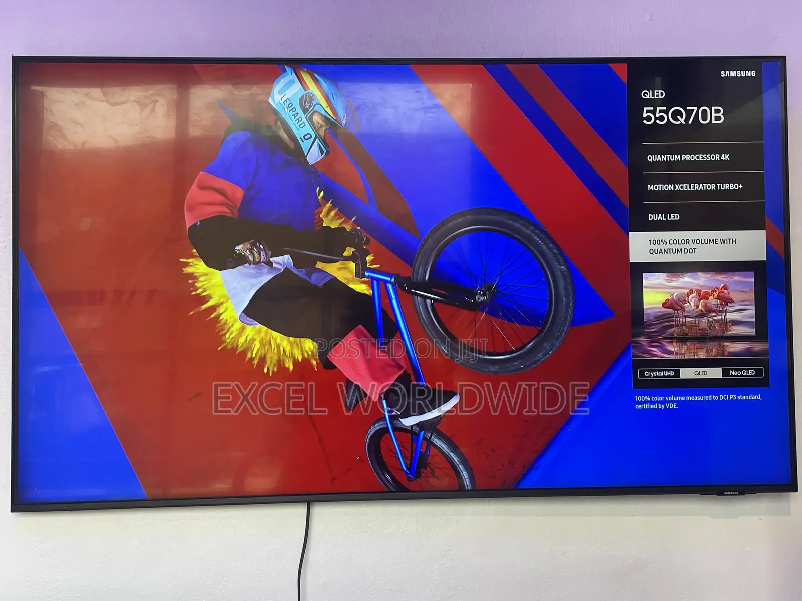 55” Samsung QLED Smart TV With Quantum Processor 120Hz Gaming.