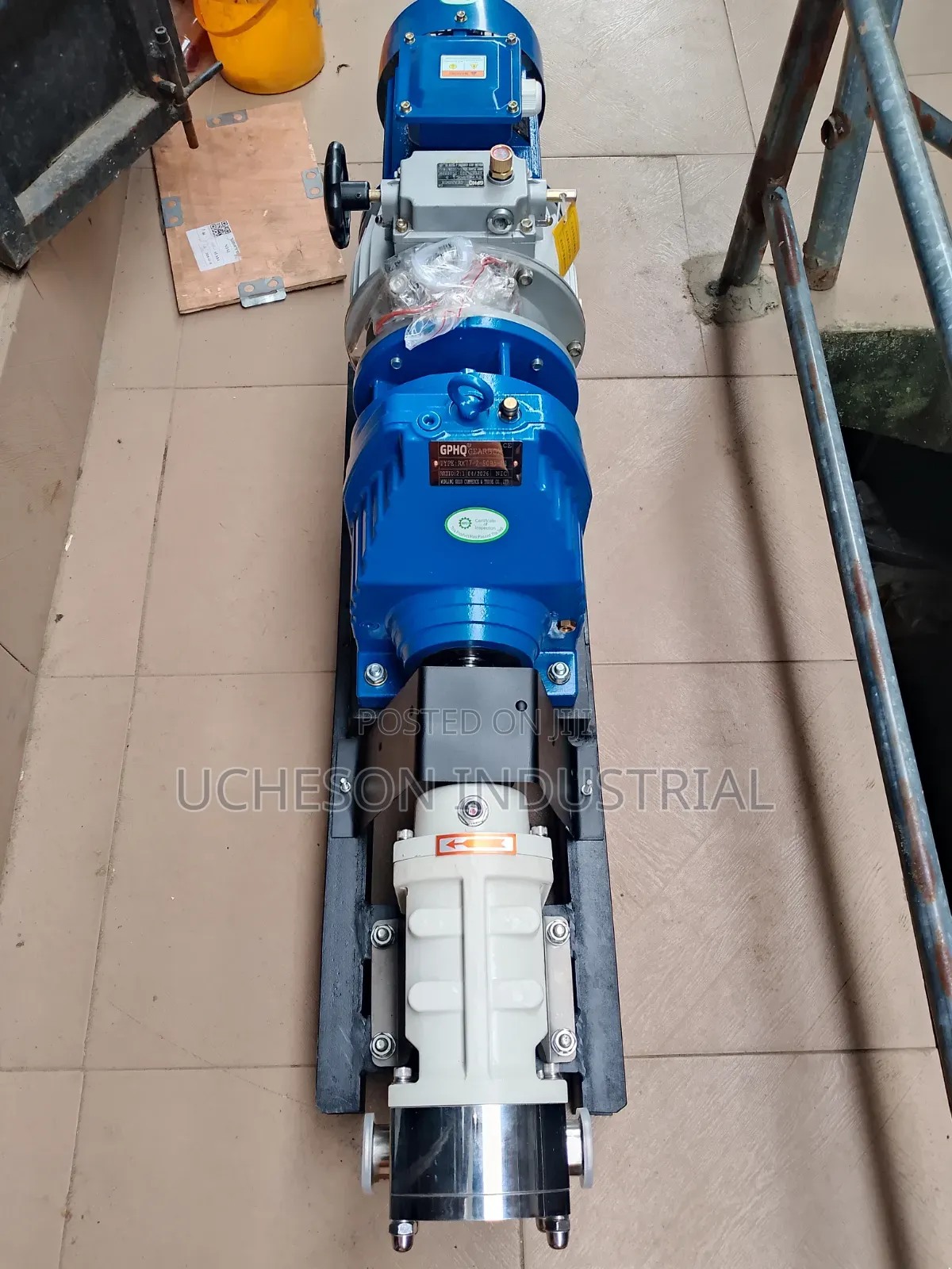 Sanitary Gearpump With Gearbox, Honey, Oil, Cream, Chocolate Pump