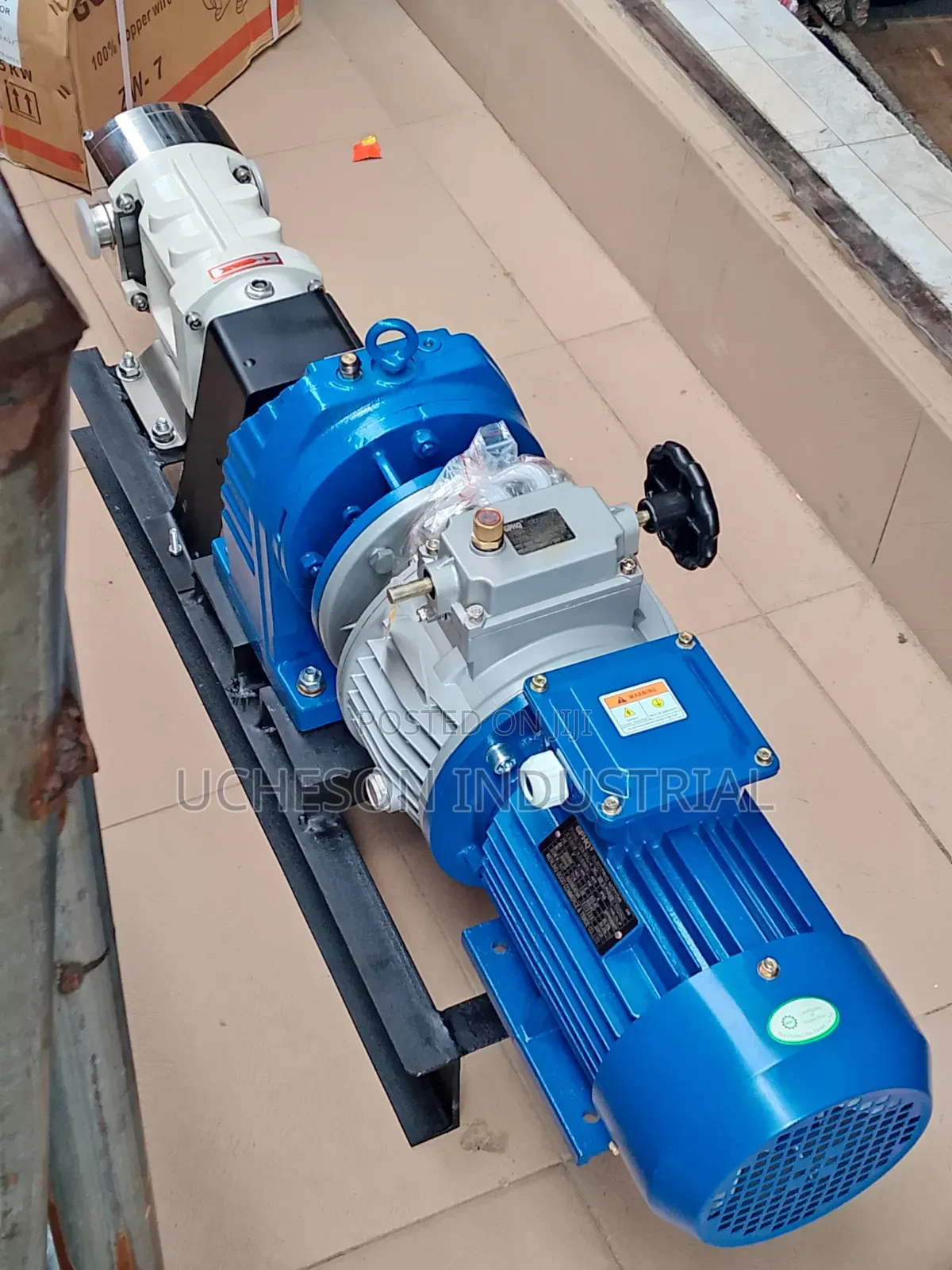 Sanitary Gearpump With Gearbox, Honey, Oil, Cream, Chocolate Pump