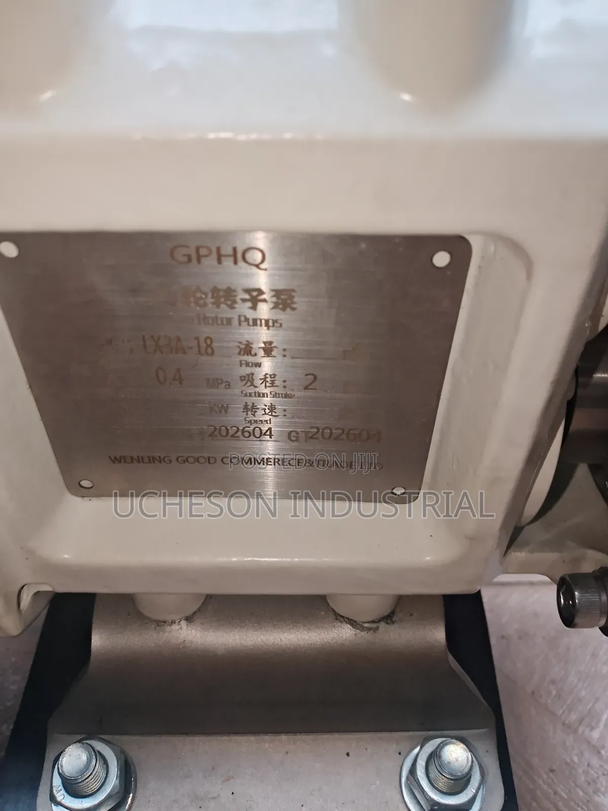 Sanitary Gearpump With Gearbox, Honey, Oil, Cream, Chocolate Pump