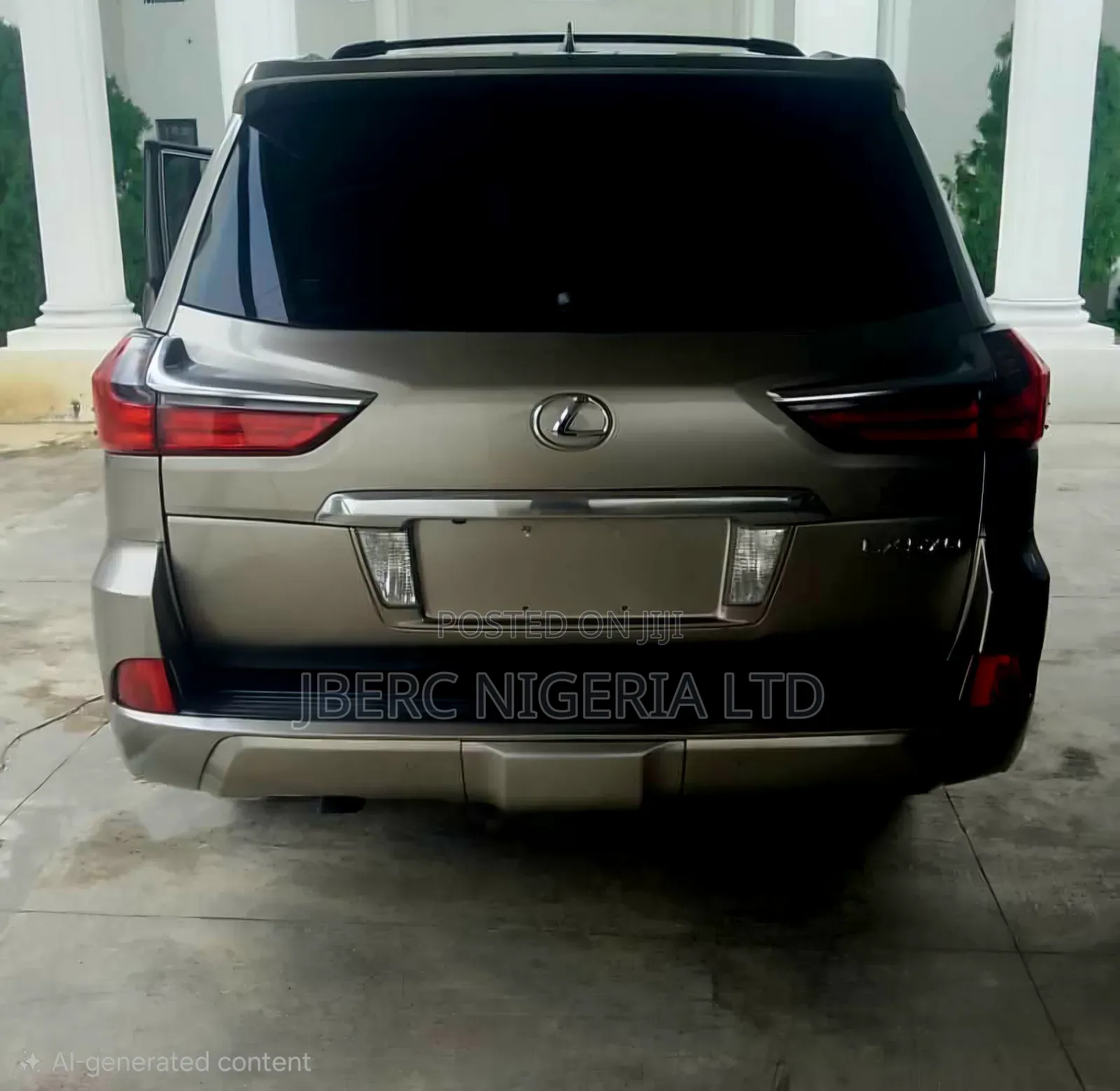 Lexus LX 570 AWD 2016 Gold
