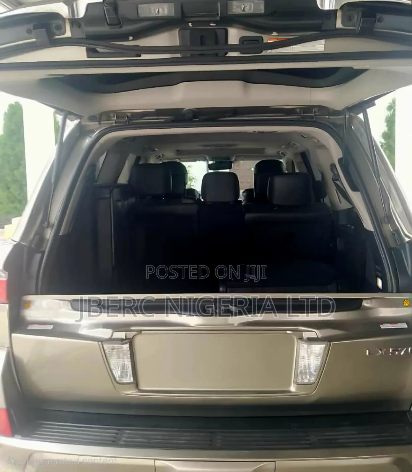 Lexus LX 570 AWD 2016 Gold