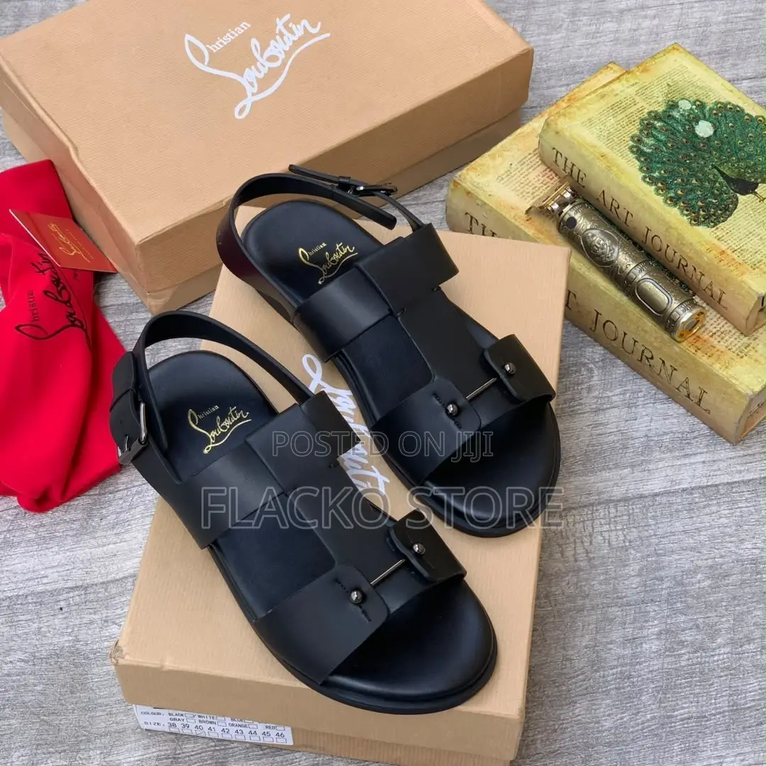High Quality Christain Louboutin Leather Sandals