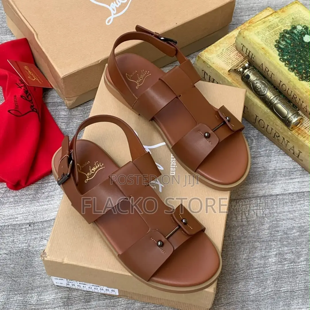 High Quality Christain Louboutin Leather Sandals