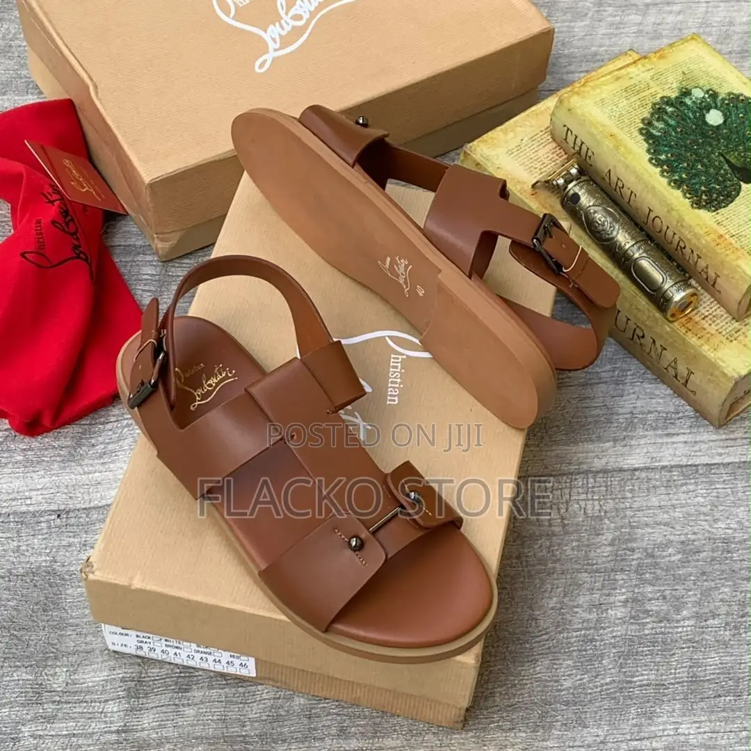 High Quality Christain Louboutin Leather Sandals