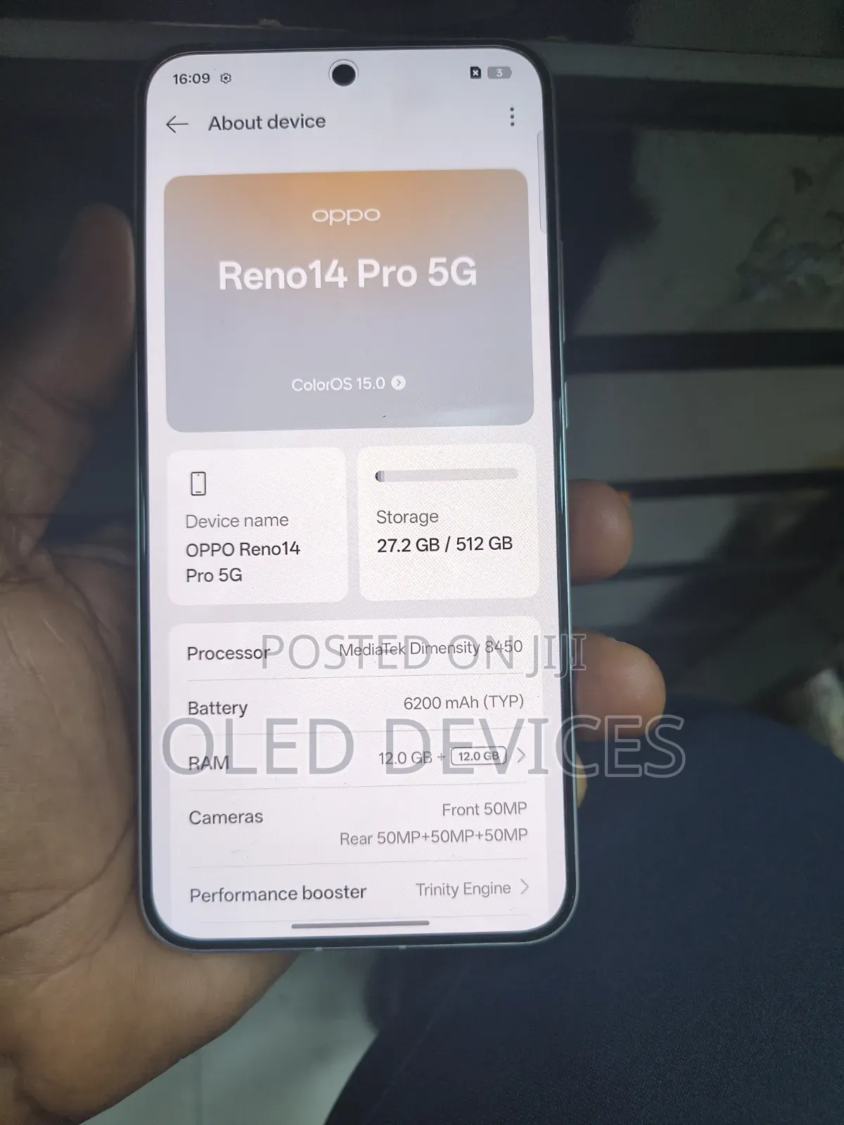 Oppo Reno14 Pro 5G 512 GB White