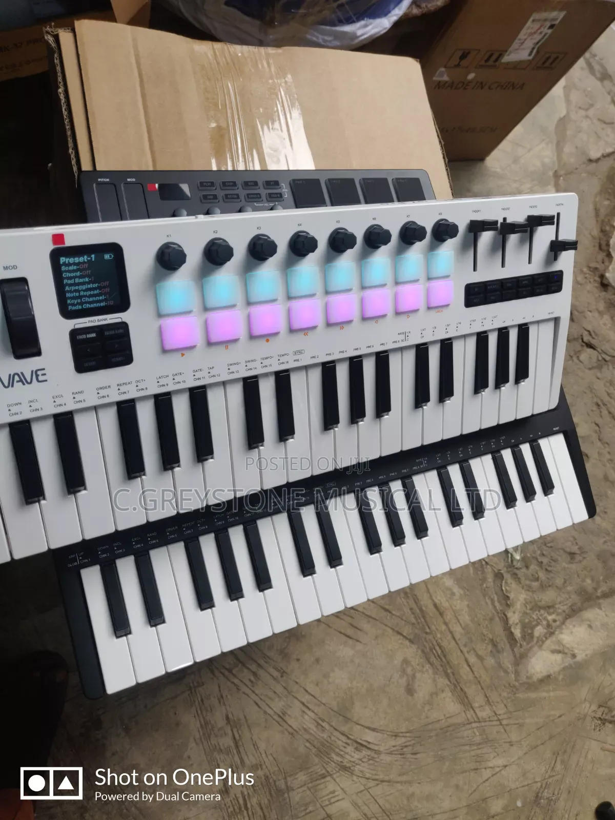 Midi Studio Keyboard M-Vave Smk37 Pro