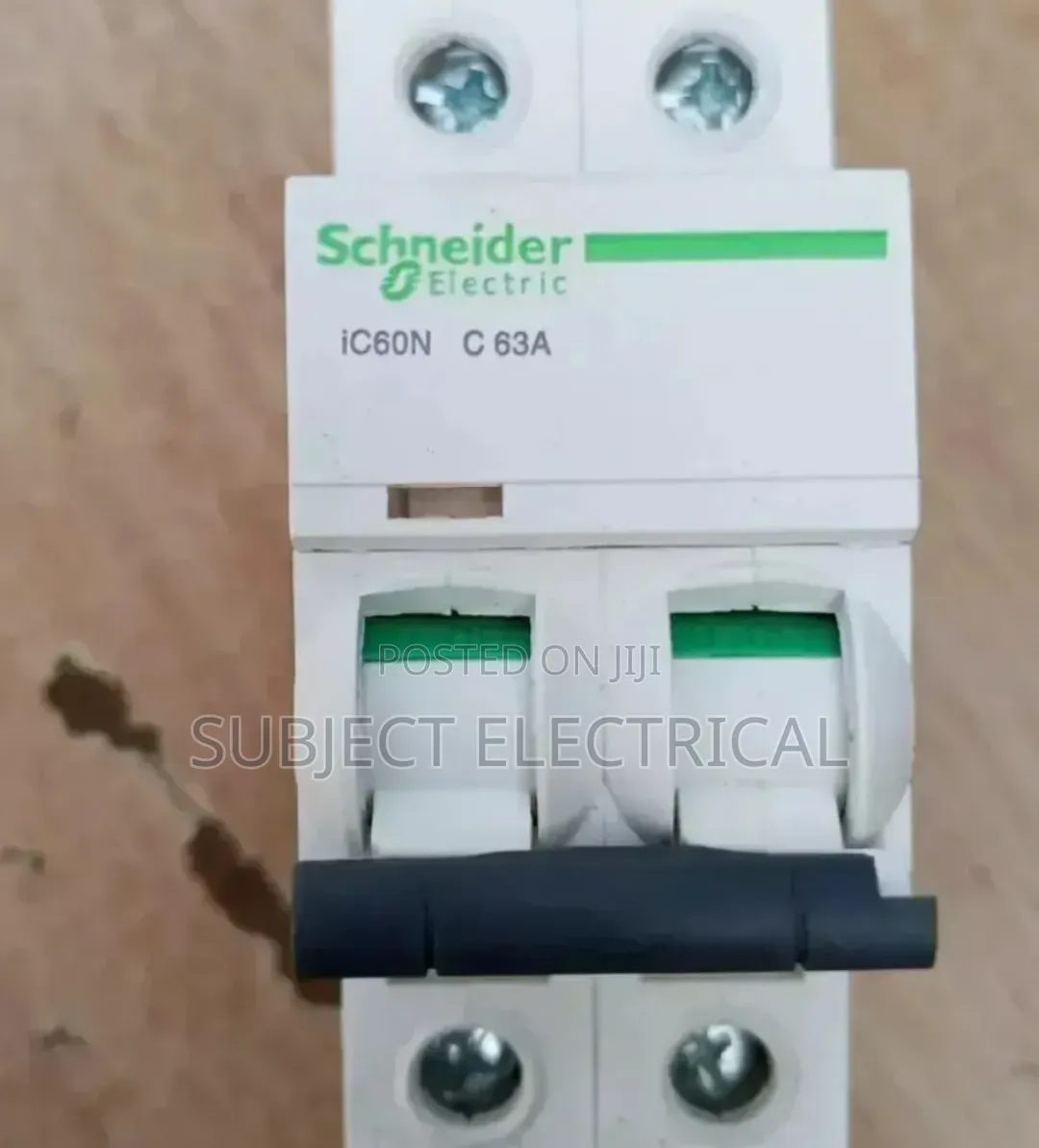 Schneider 63A 2-Pole MCB Circuit Breaker