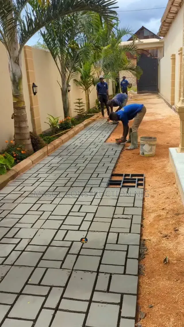 Residential Compound Interlock Paving Services