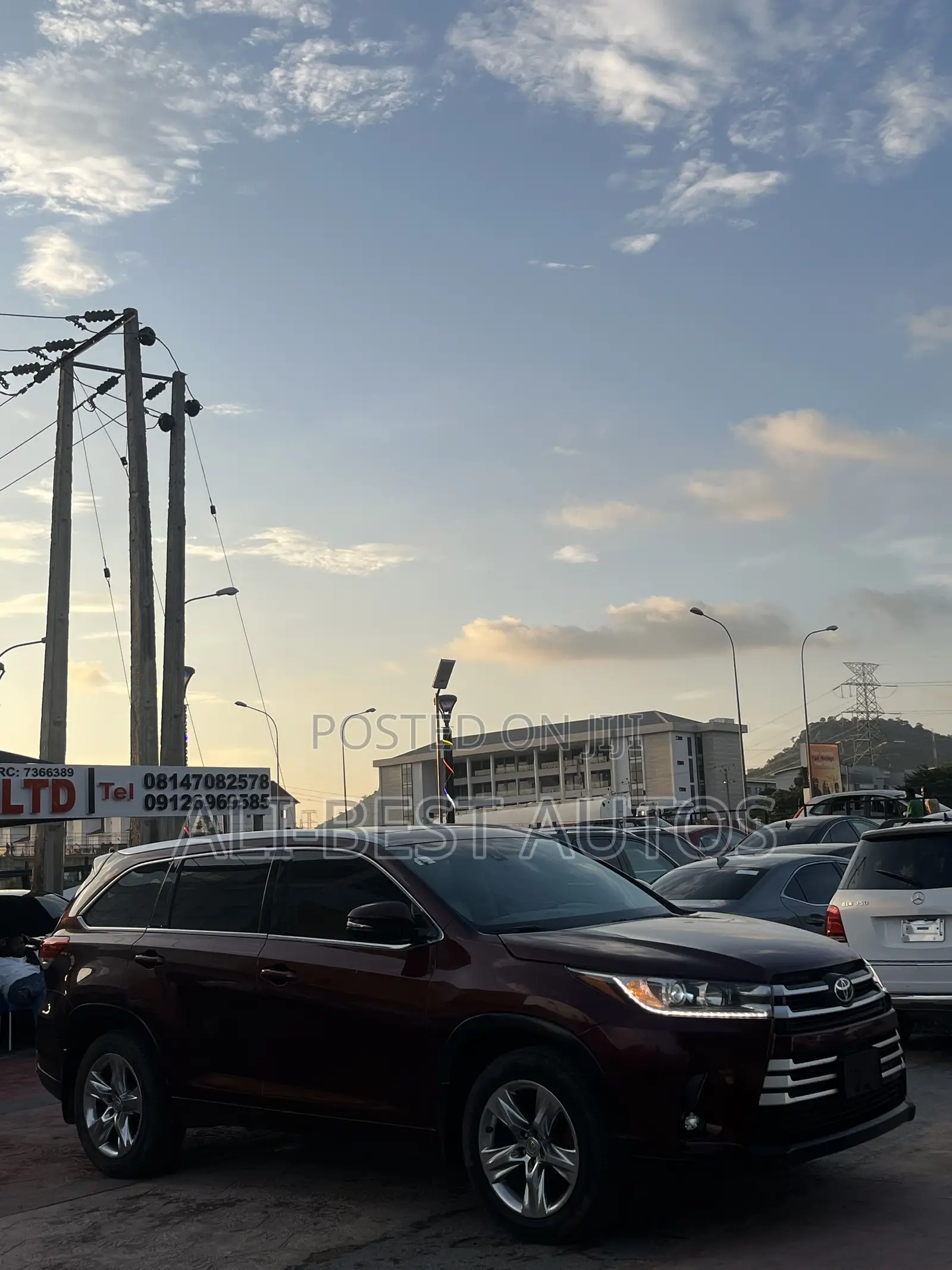 Toyota Highlander 2014 Maroon