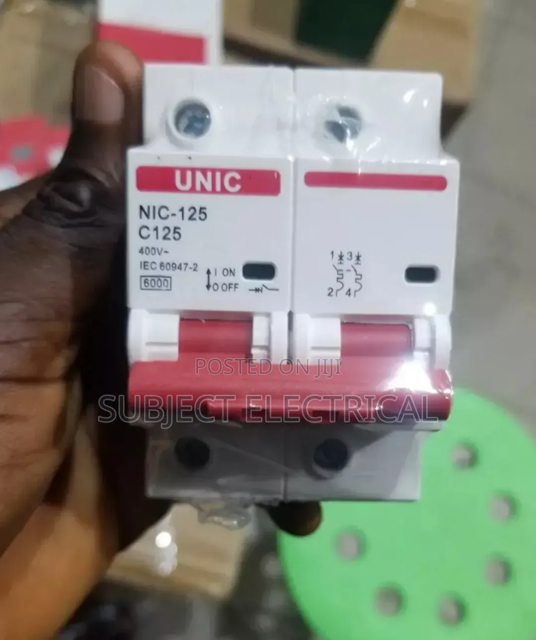 125a 2pole Breaker Unic MCB