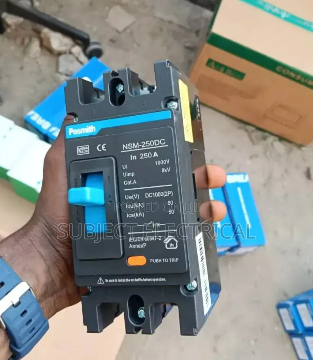 250a 2pole Breaker Dc Unic
