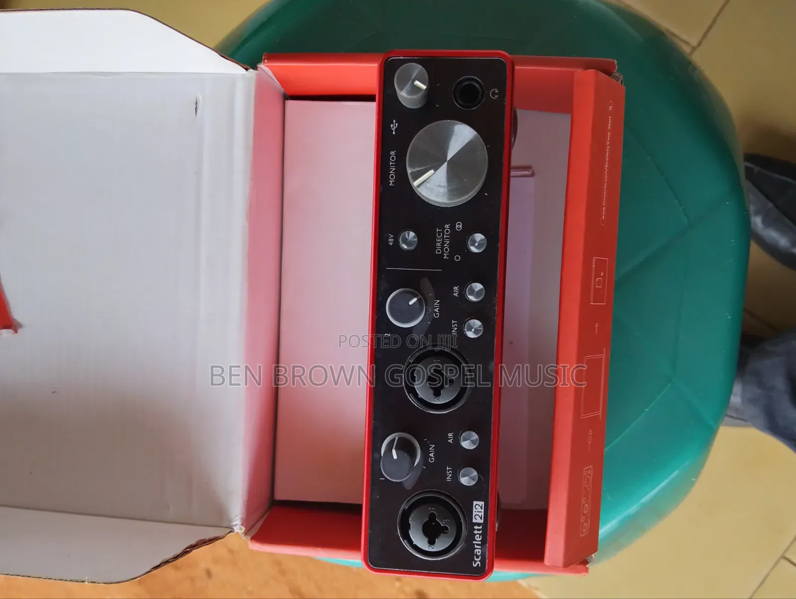 Scarlet 2i2 Sound Card (Brand New)