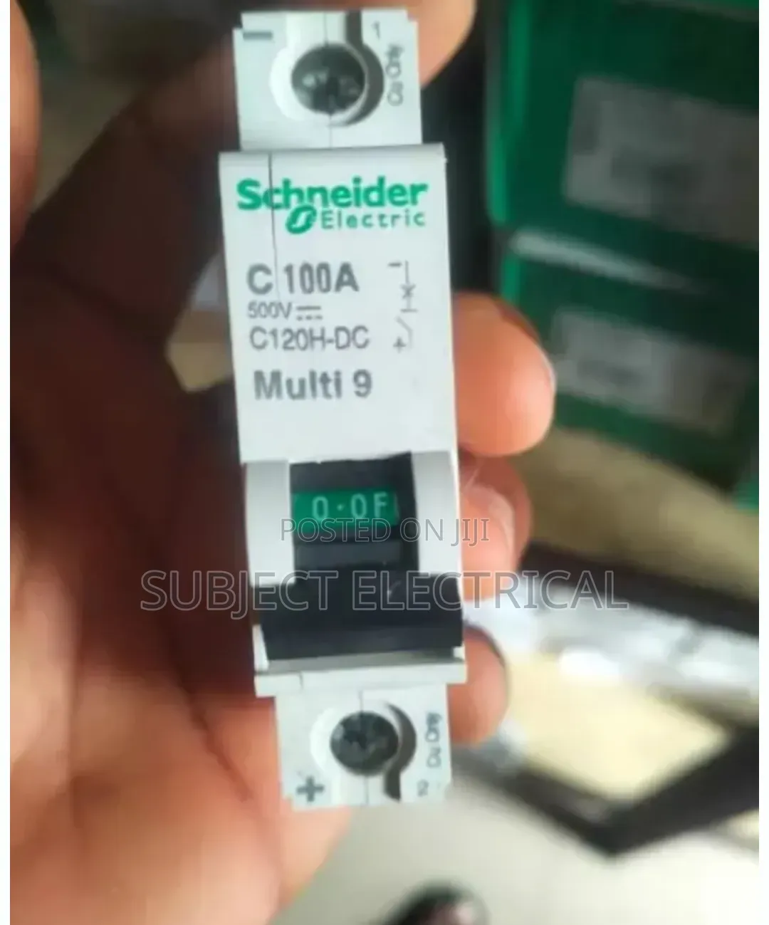 Schneider Single Pole Breaker Dc 100a