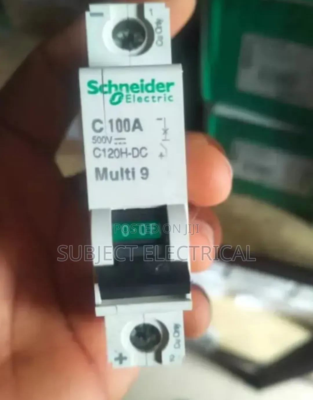 Schneider Single Pole Breaker Dc 100a