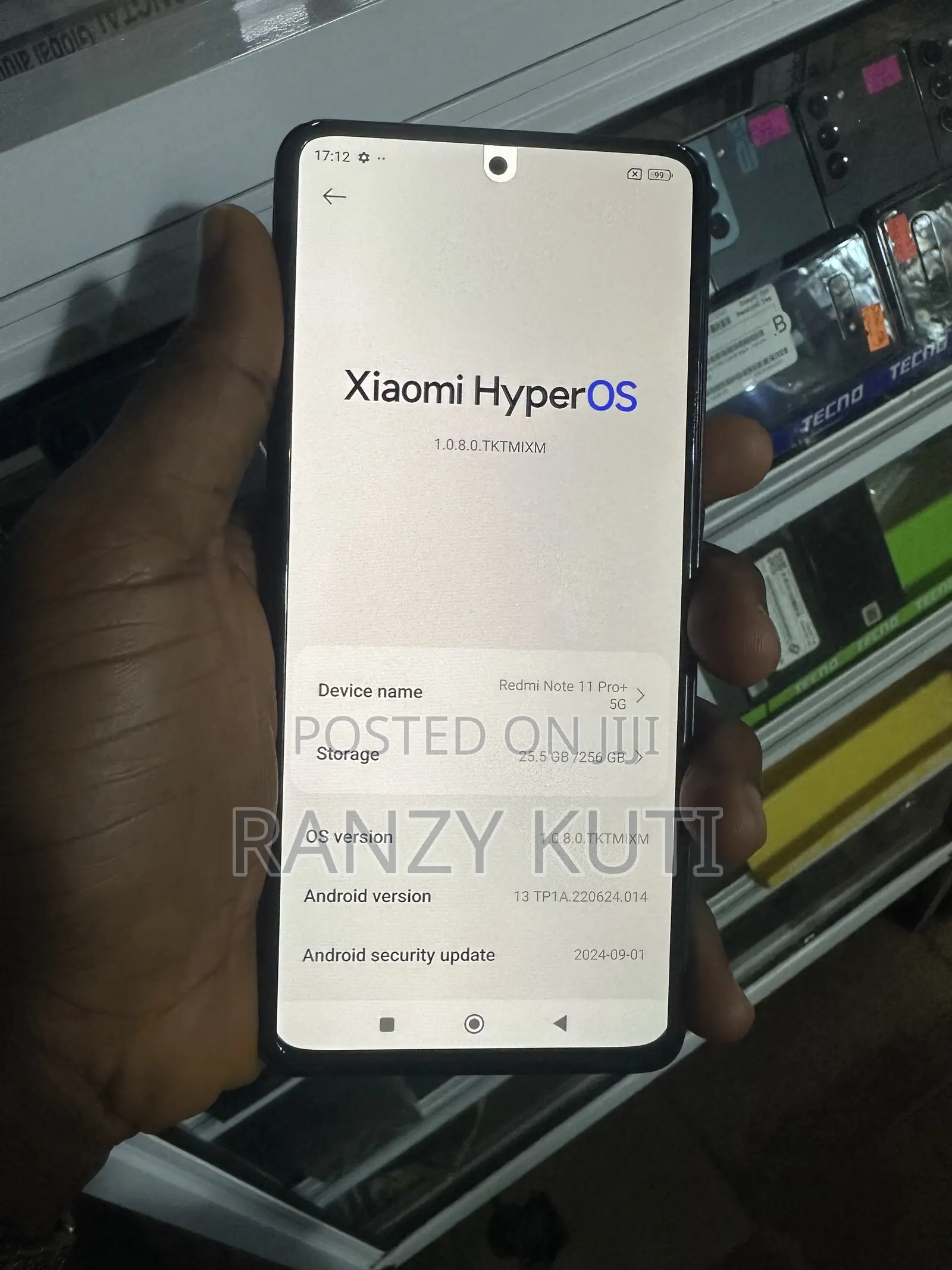 Xiaomi Redmi Note 11 Pro+ 5G 256 GB Blue