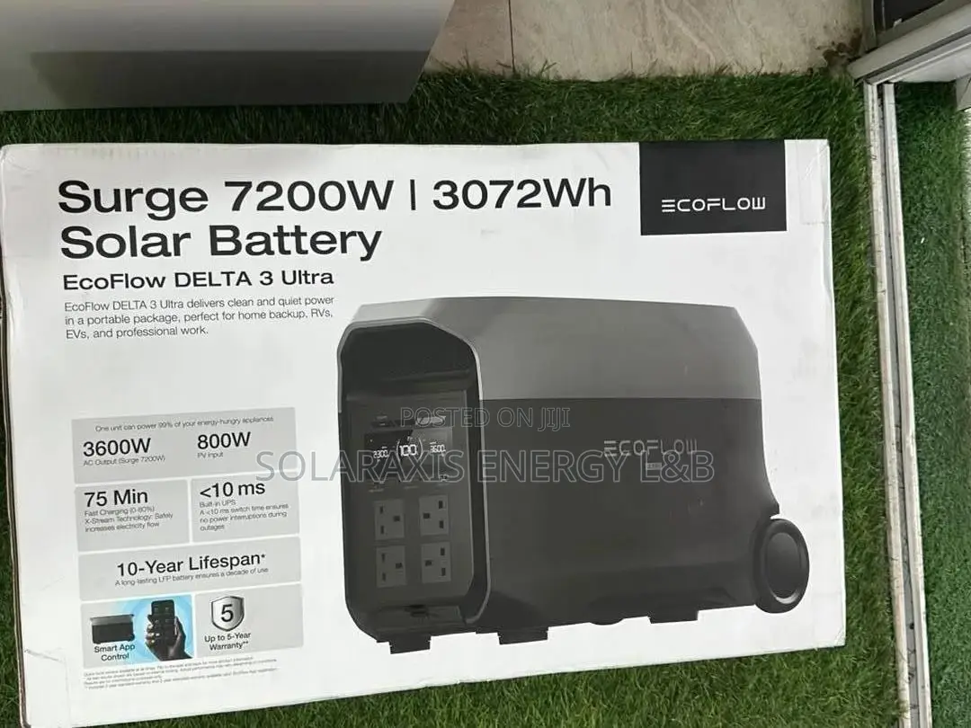 EcoFlow DELTA 3 Ultra Portable Power Station – Powerful Backup System