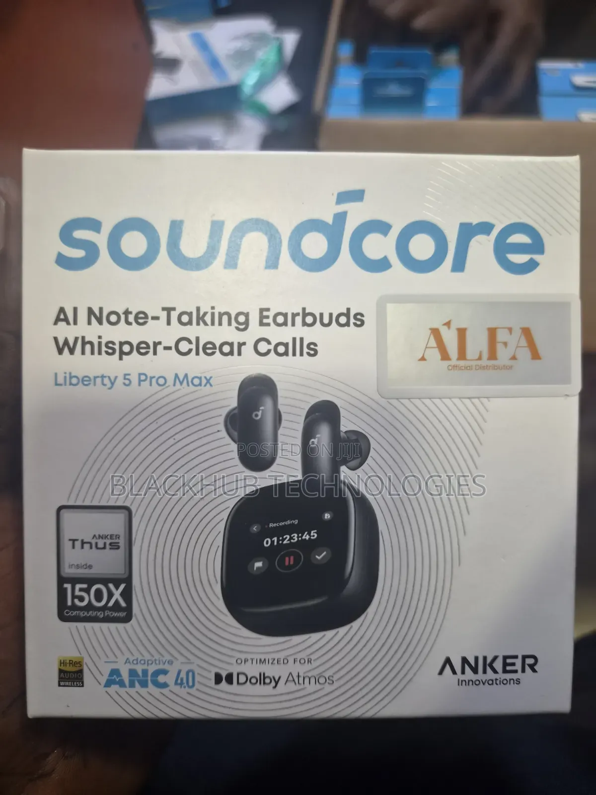 Anker Soundcore Liberty 5 Pro Max ANC Earbuds, 18 Months Warranty