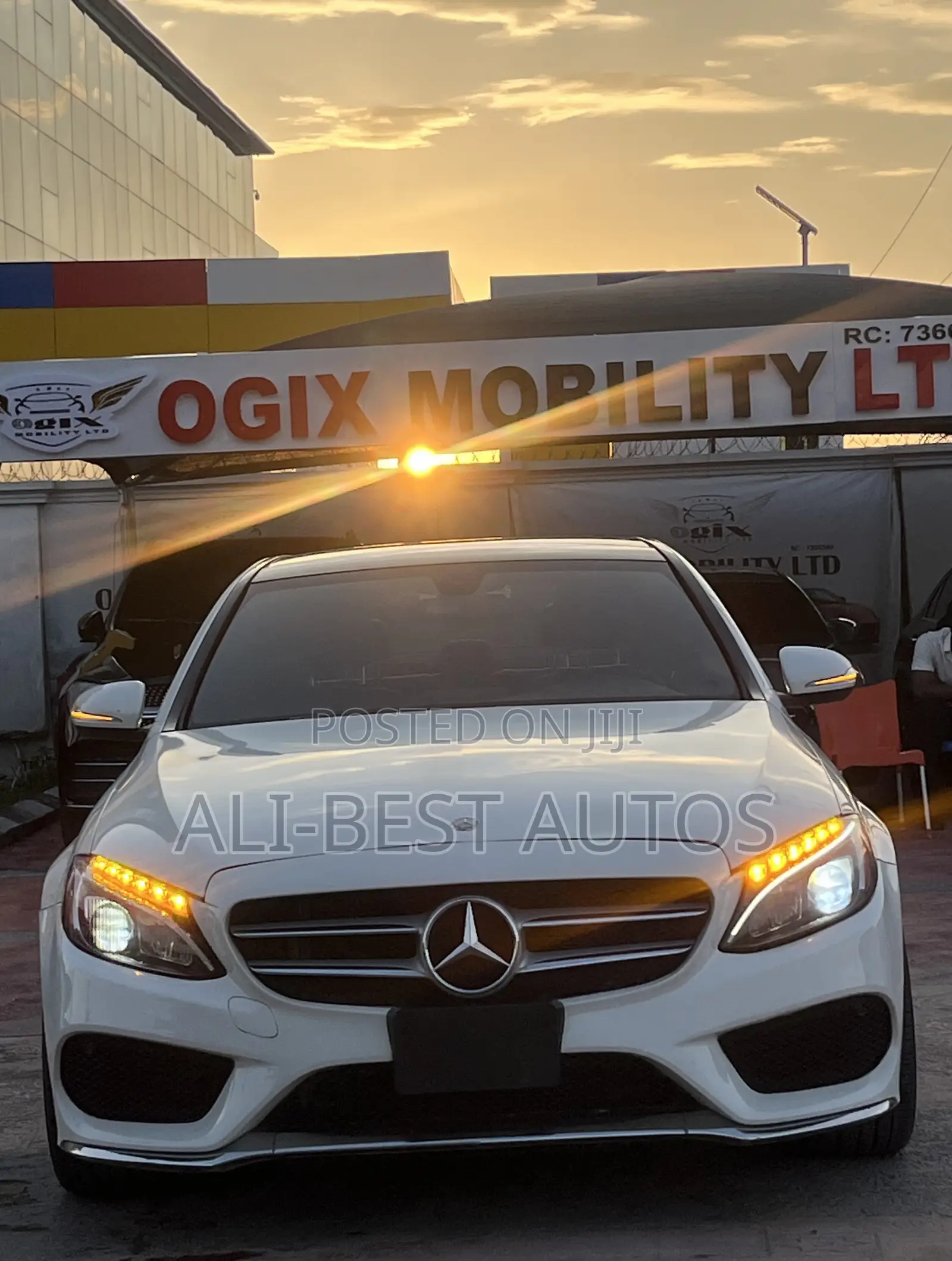 Mercedes-Benz C300 2015 White