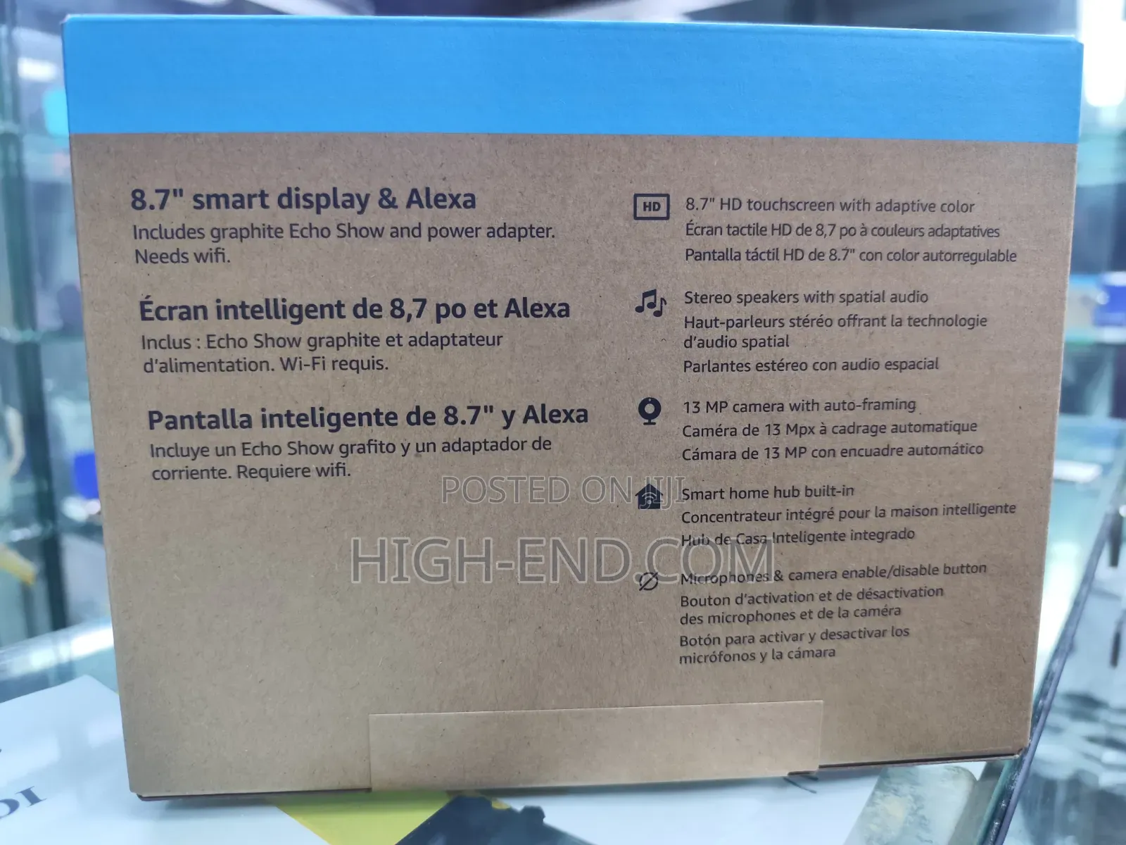 Amazon Echo Show 8 Smart Display Alexa 4th Gen