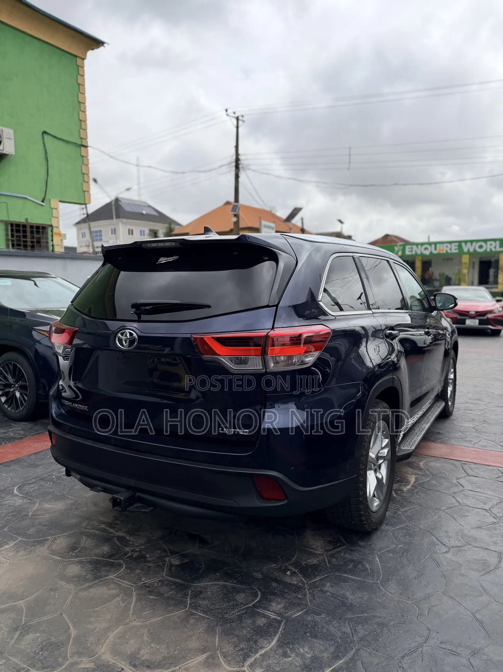 Toyota Highlander Limited 4dr SUV (3.5L 6cyl 6A) 2015 Blue