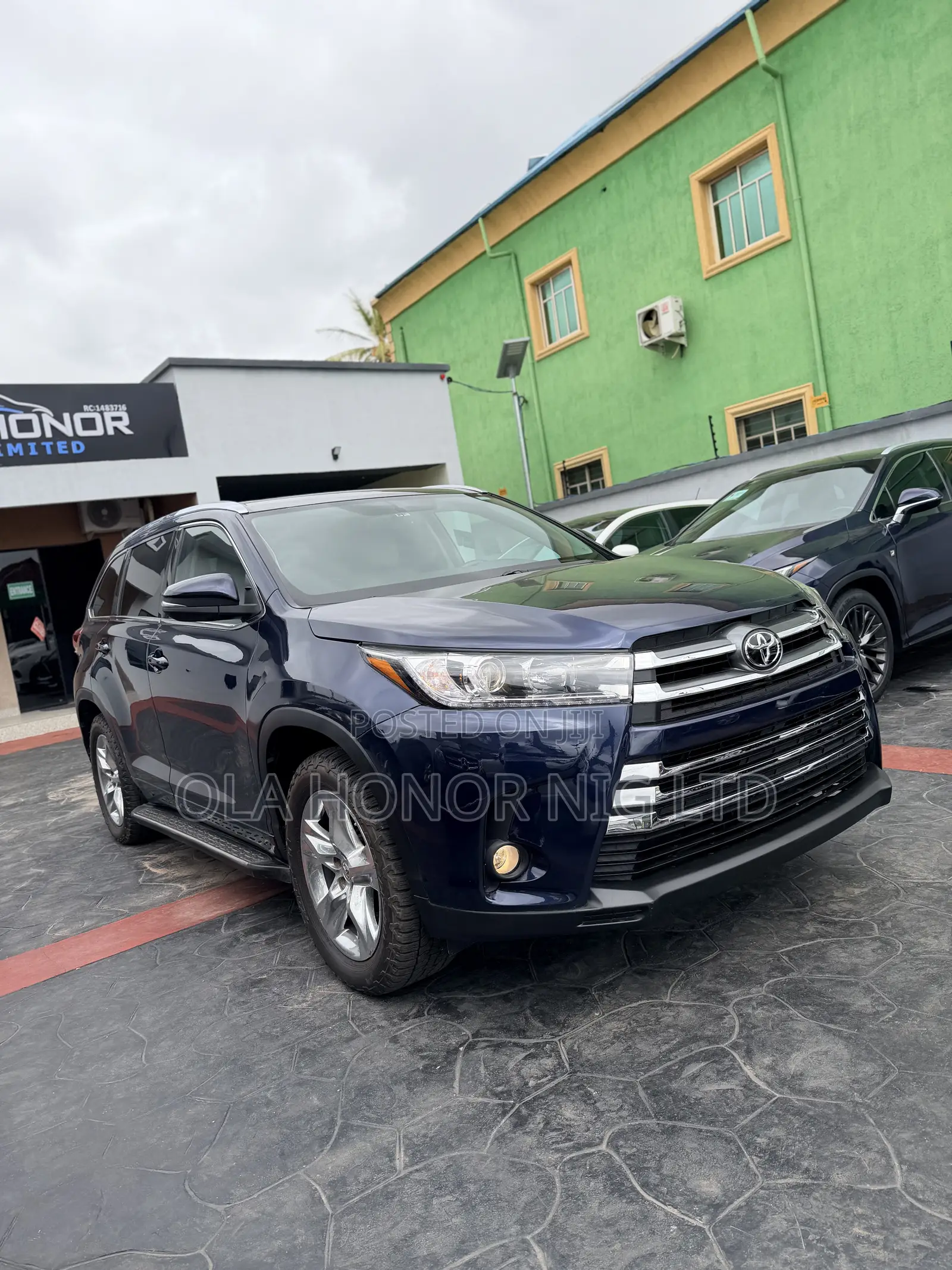 Toyota Highlander Limited 4dr SUV (3.5L 6cyl 6A) 2015 Blue