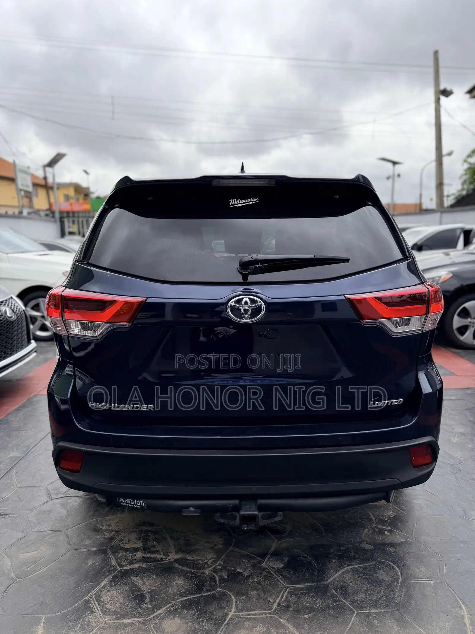 Toyota Highlander Limited 4dr SUV (3.5L 6cyl 6A) 2015 Blue