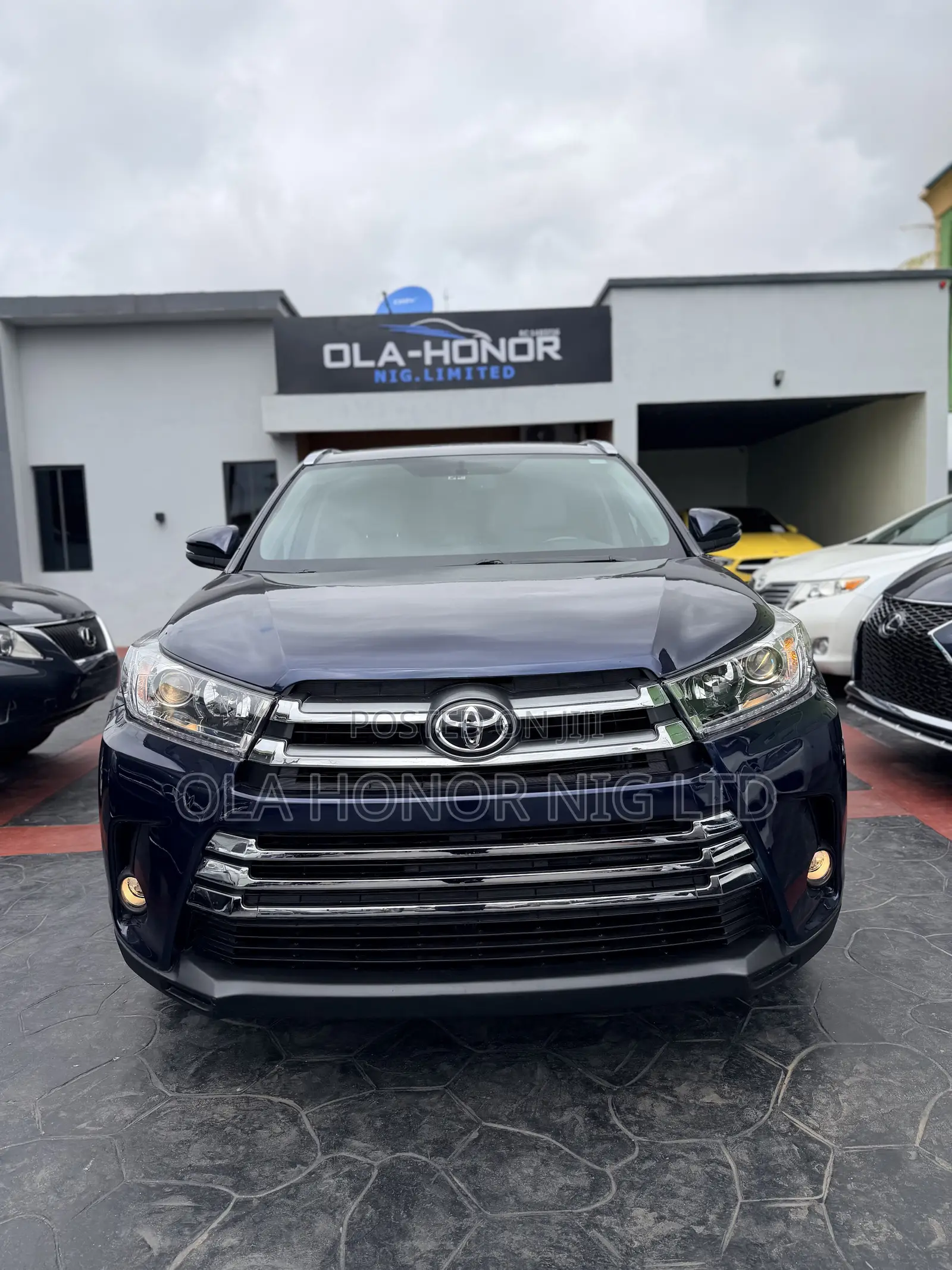 Toyota Highlander Limited 4dr SUV (3.5L 6cyl 6A) 2015 Blue