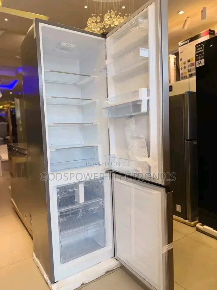 Hisense Double Door Fridge (Water Dispenser, Bottom Freezer)