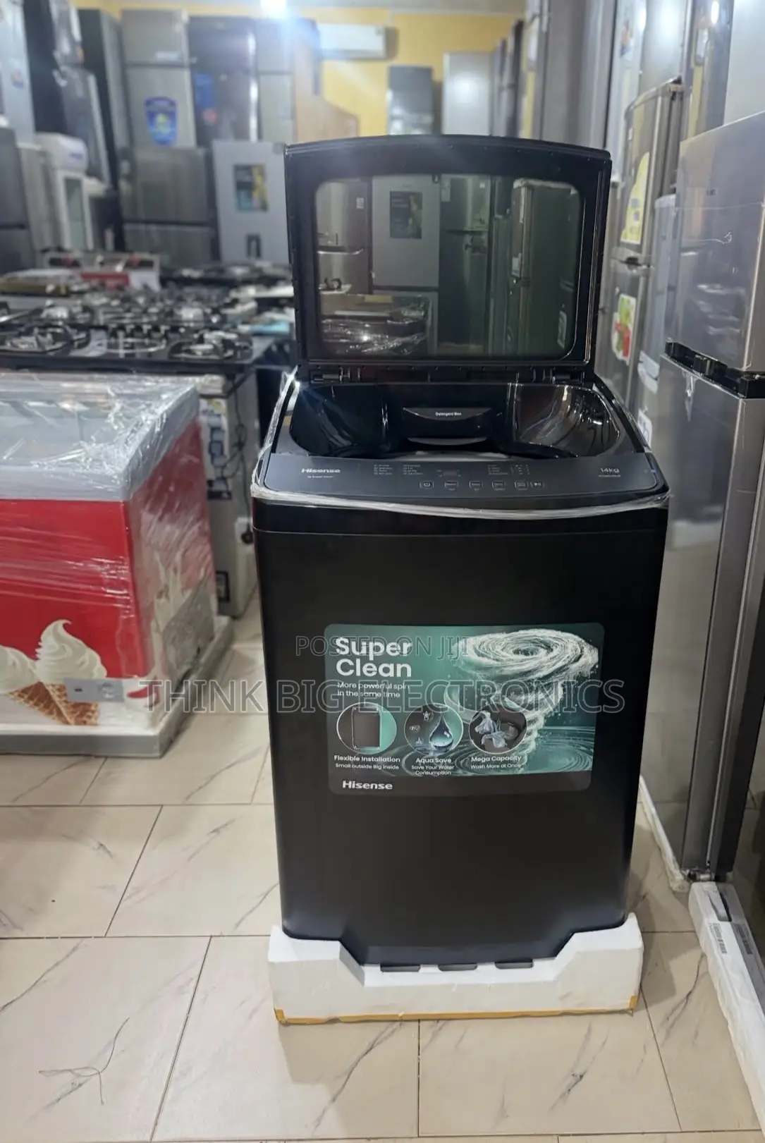 Hisense 14kg Top Load Automatic Washing Machine (Super Clean)