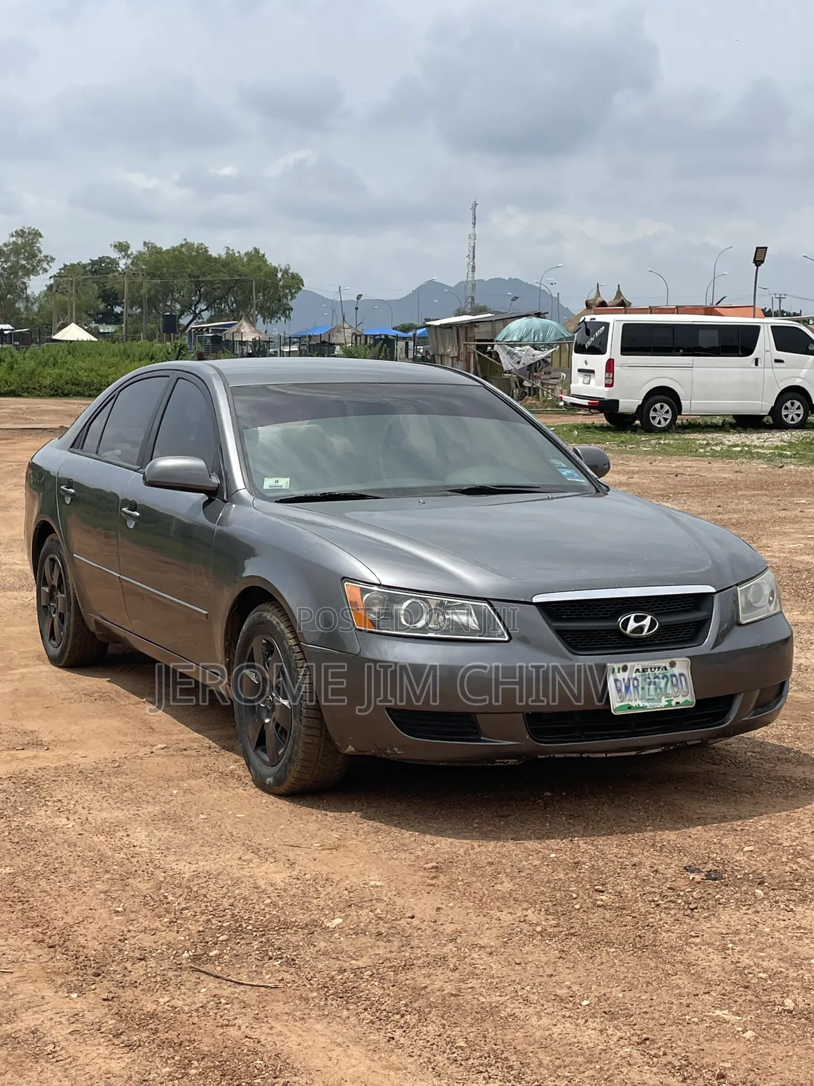Hyundai Sonata 2008 Gray