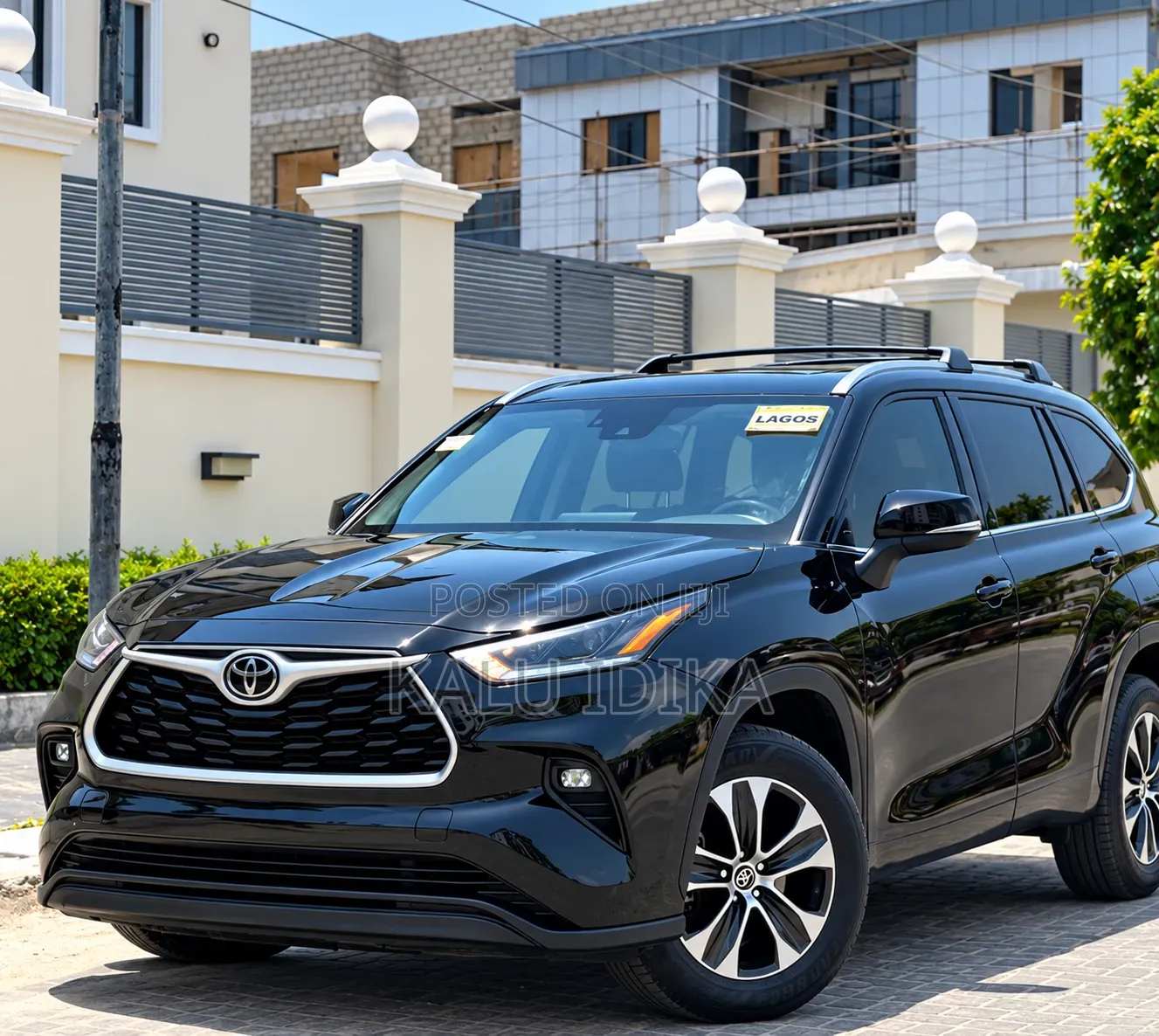 Toyota Highlander XLE 2021 Black