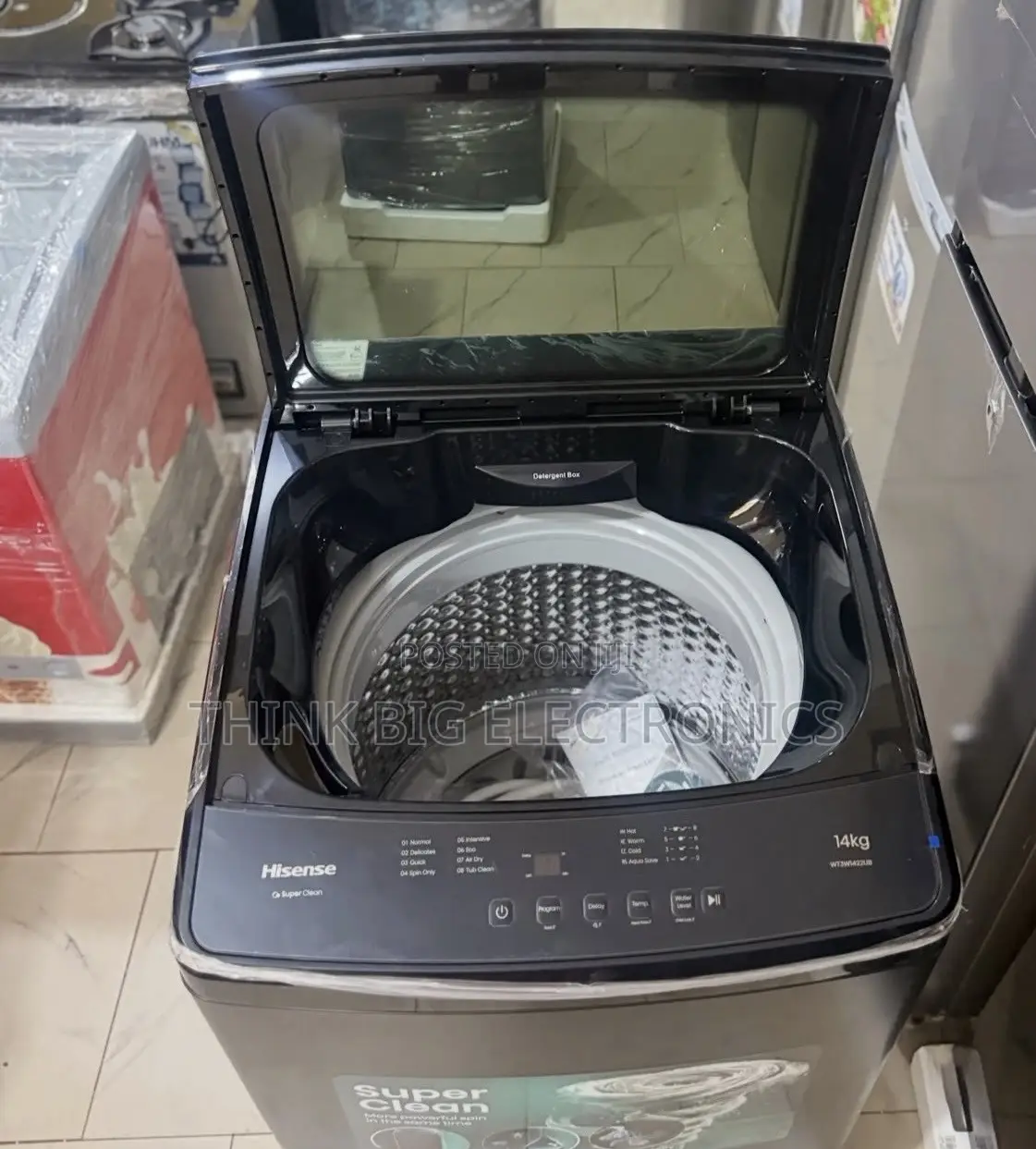 Hisense 14kg Top Load Automatic Washing Machine