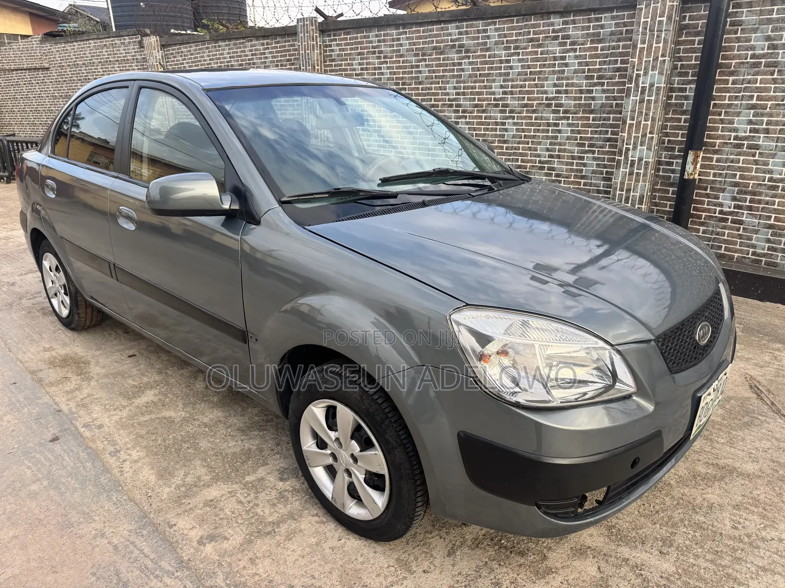 Kia Rio 1.6 LX 2009 Gray