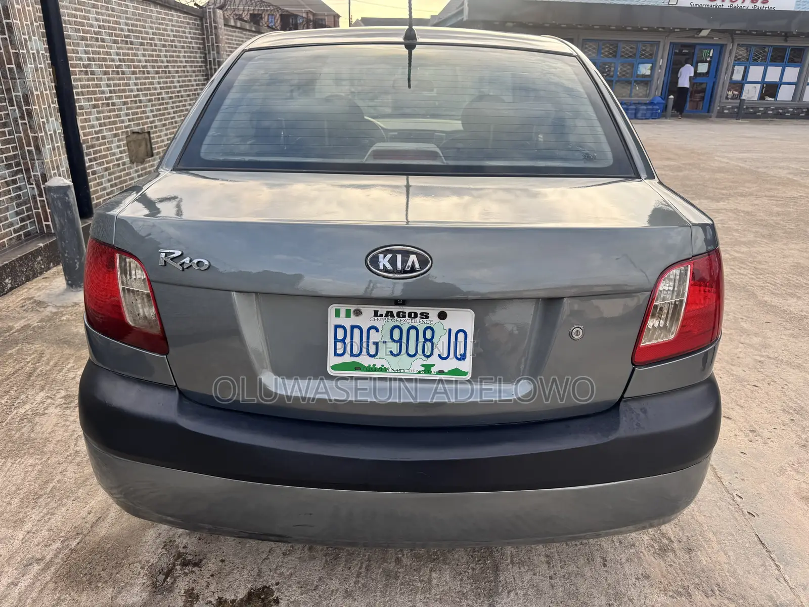 Kia Rio 1.6 LX 2009 Gray