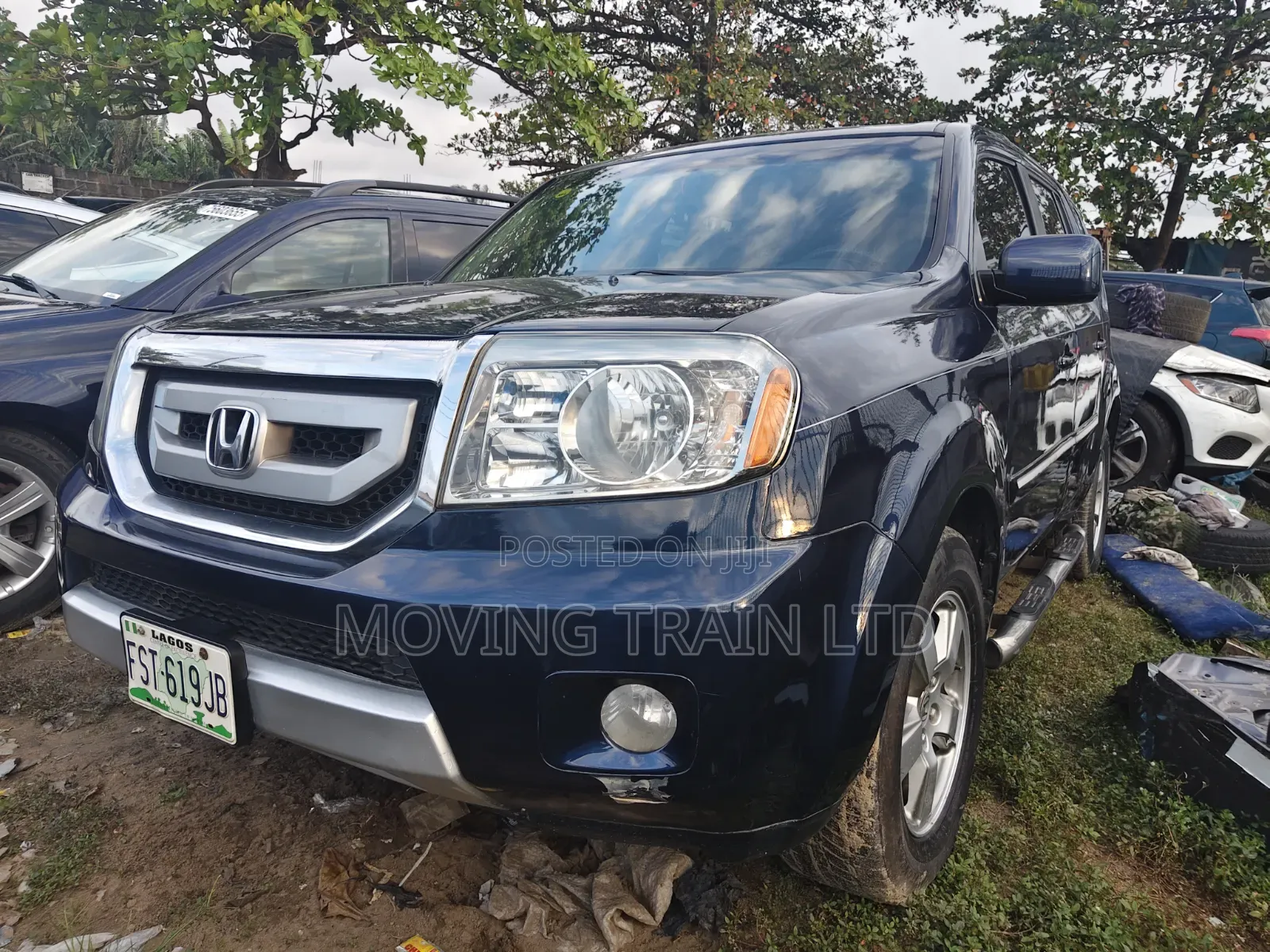 Honda Pilot EX-L 4dr SUV 4WD (3.5L 6cyl 5A) 2011 Blue