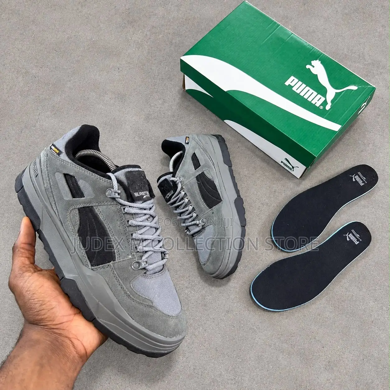 New Puma Slipstream Xtreme Cordura Sneaker “Black / White” Shoe