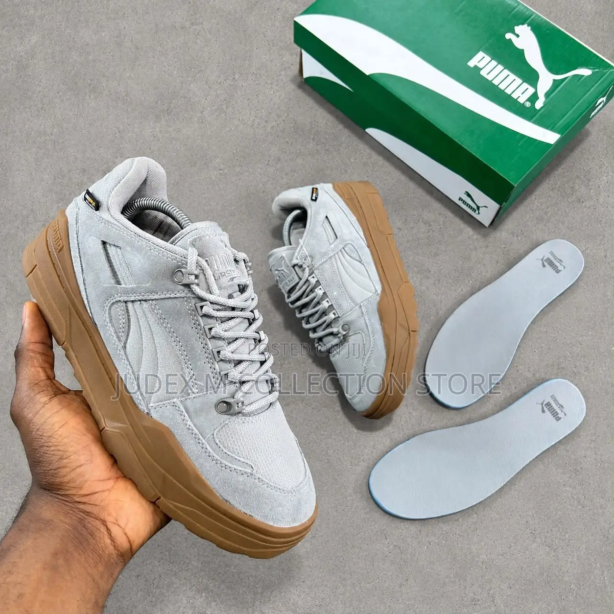 New Puma Slipstream Xtreme Cordura Sneaker “Black / White” Shoe