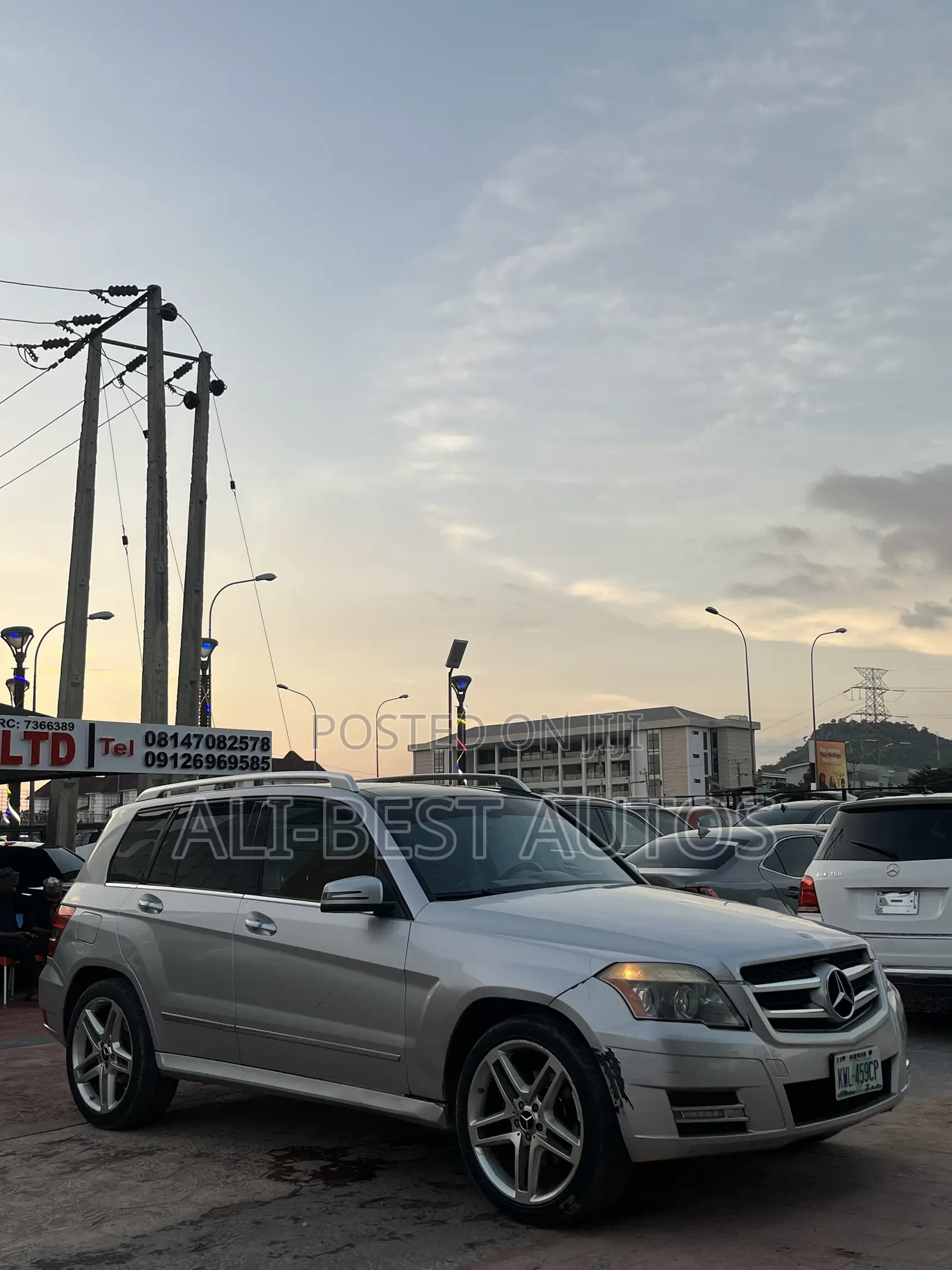 Mercedes-Benz GLK-Class 2012 Silver